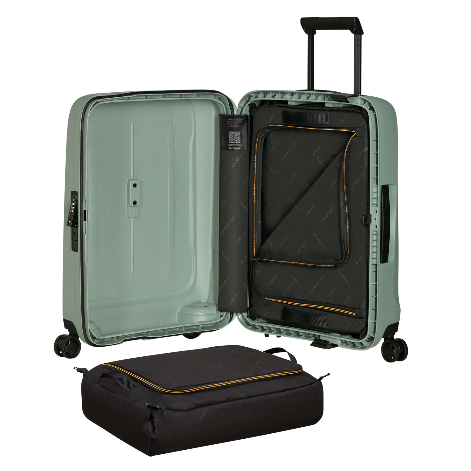 Samsonite Trolley mit 4 Rollen 55cm Essens sage Abbildung 7