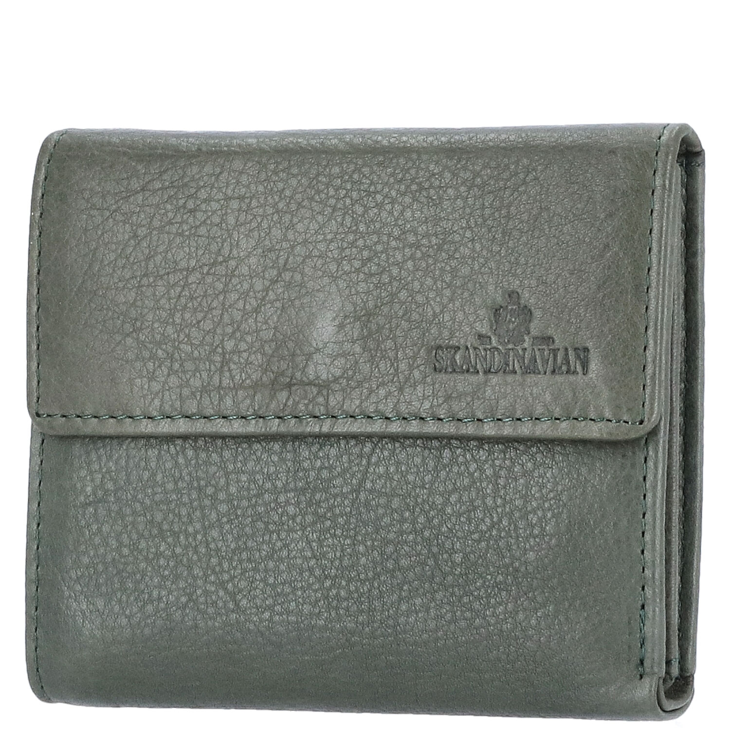 The Skandinavian Brand Damen Lederbörse  Green