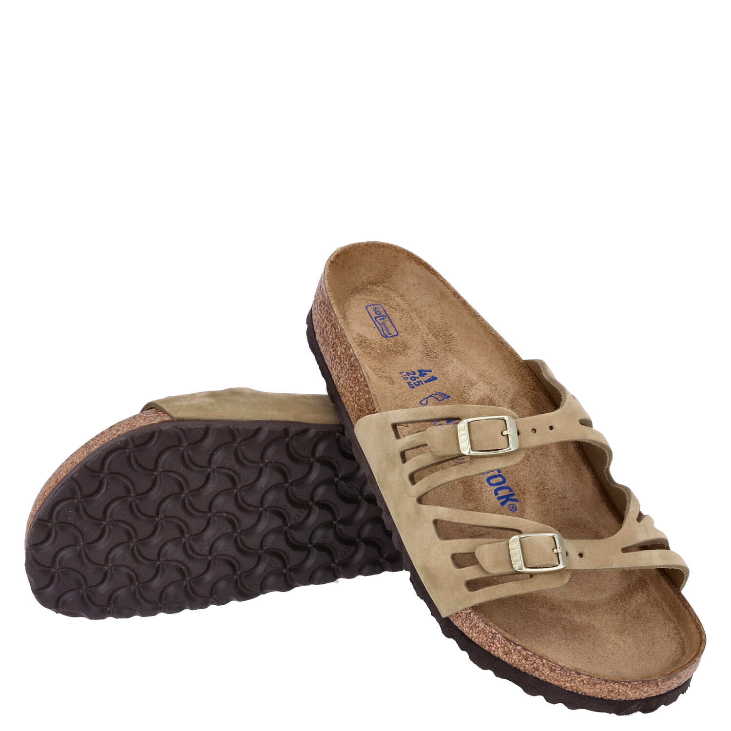 Birkenstock Sandalen Größe 41 Granada Faded khaki  