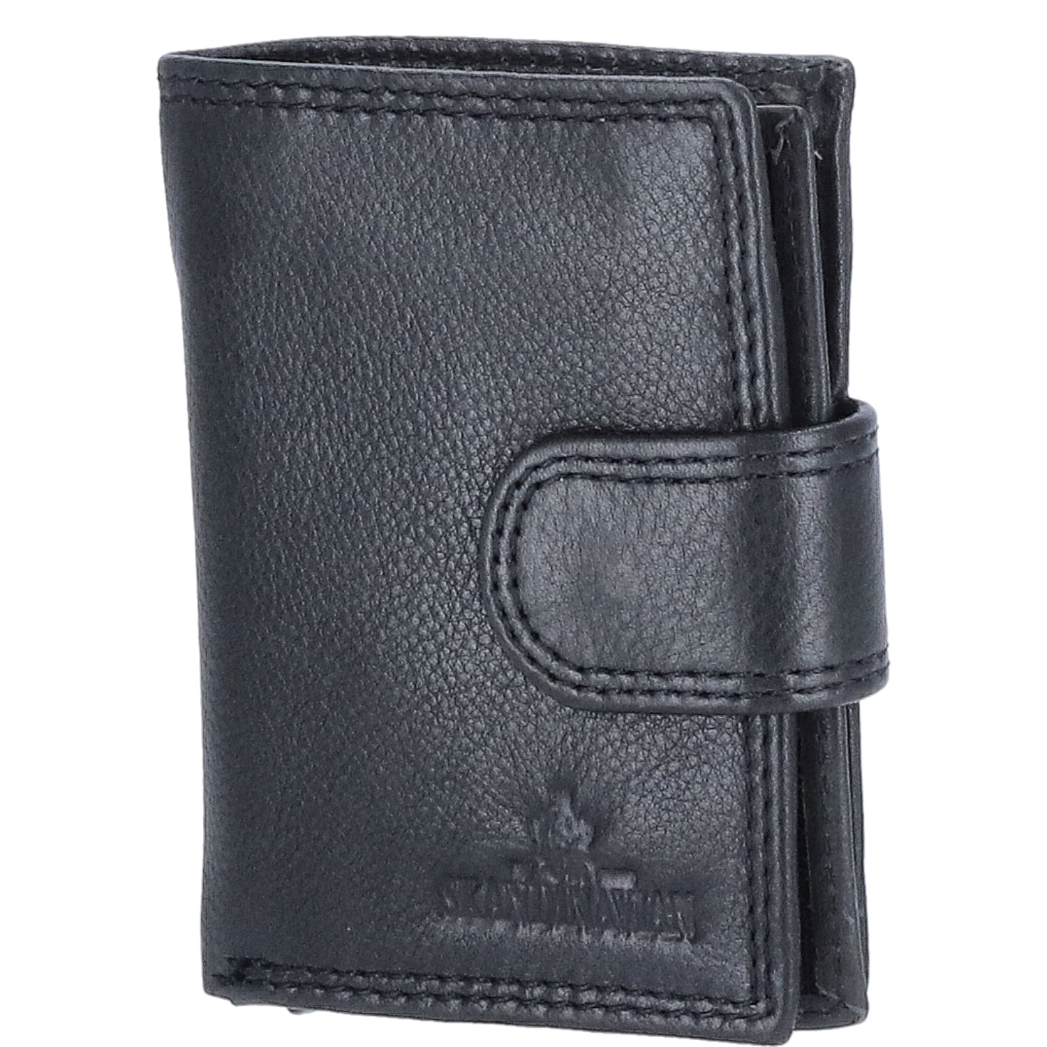 The Skandinavian Brand Kreditkarten Etui Leder  schwarz