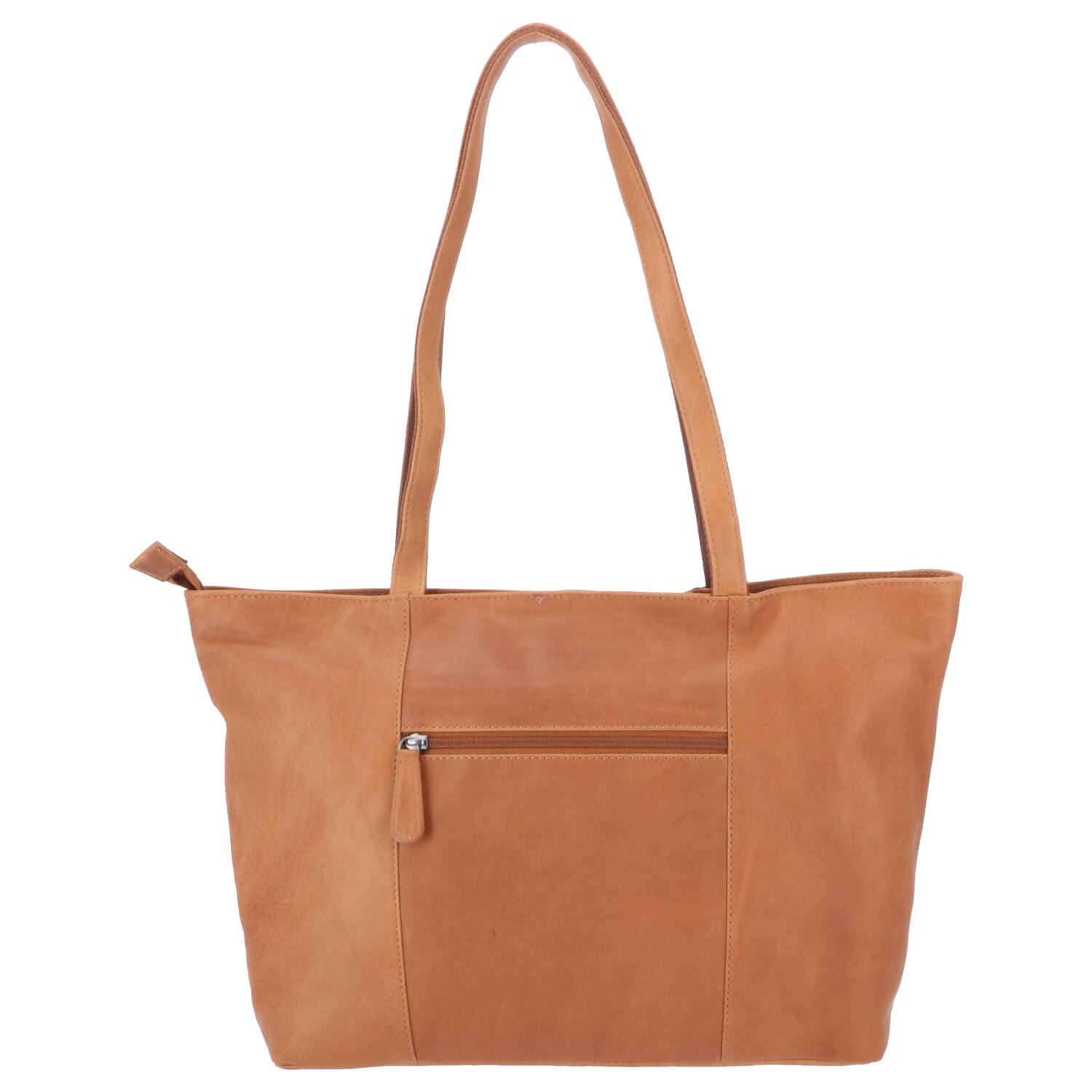 The Skandinavian Brand Damenshopper Leder - Cognac Abbildung 3