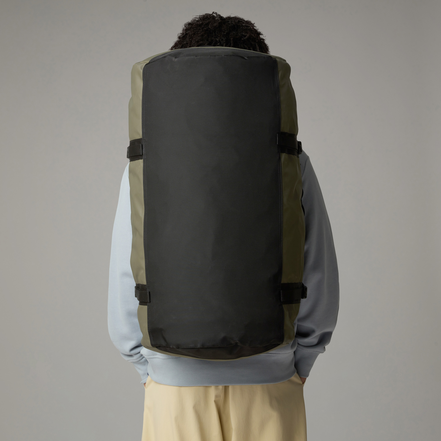 The North Face Reisetasche/Rucksack Base Camp Duffel L new taupe green Abbildung 4