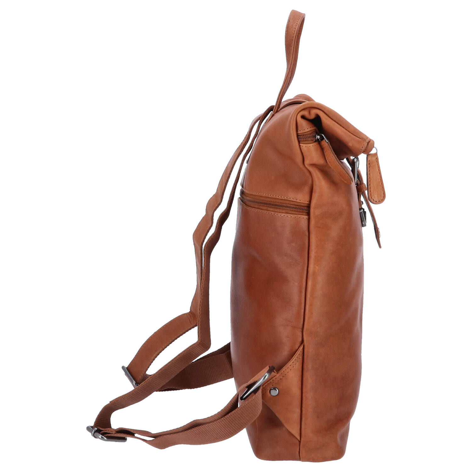 The Skandinavian Brand Damenlederrucksack - Cognac Abbildung 4