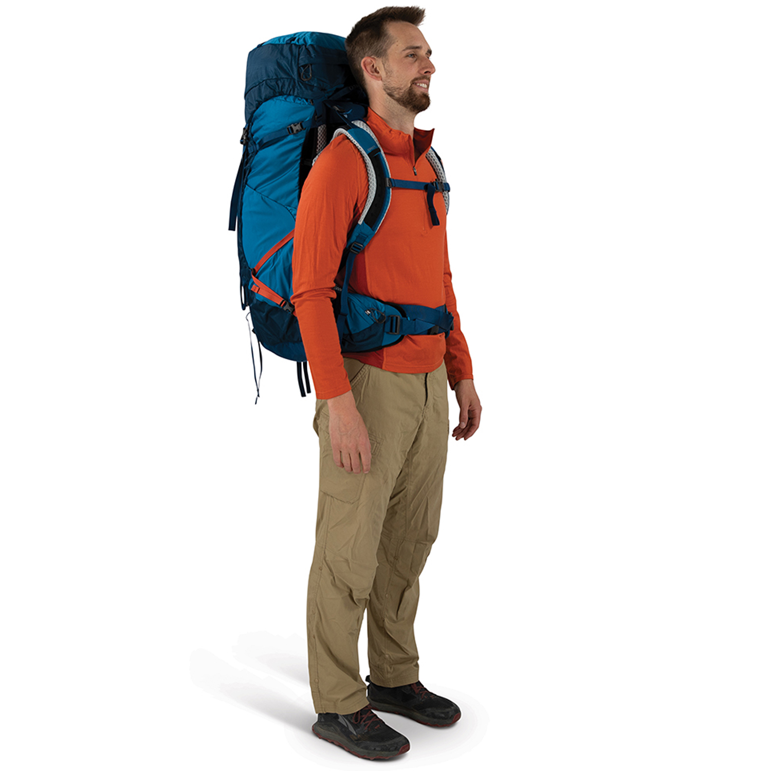 OSPREY Wander/Trekkingrucksack S/M Atmos AG LT 65 night shift/scoria blue Abbildung 6