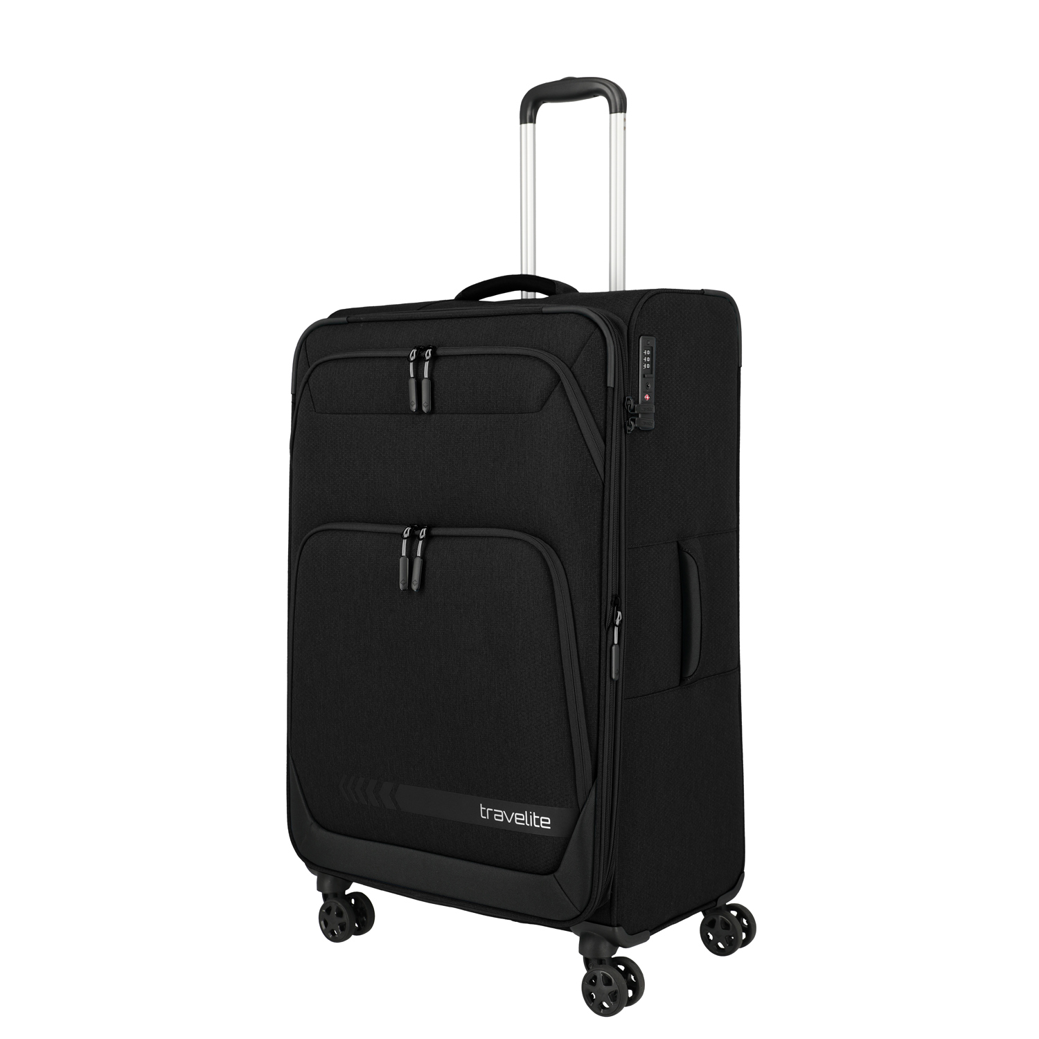Travelite 4-Rad Trolley L Kick Off Black Abbildung 1