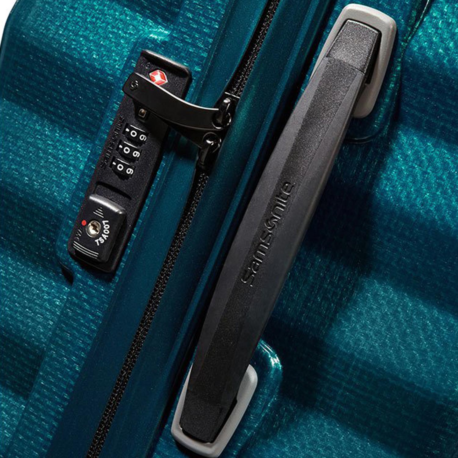 Samsonite Spinner 81/30 4 Rollen Lite-Shock Petrol Blue Abbildung 4