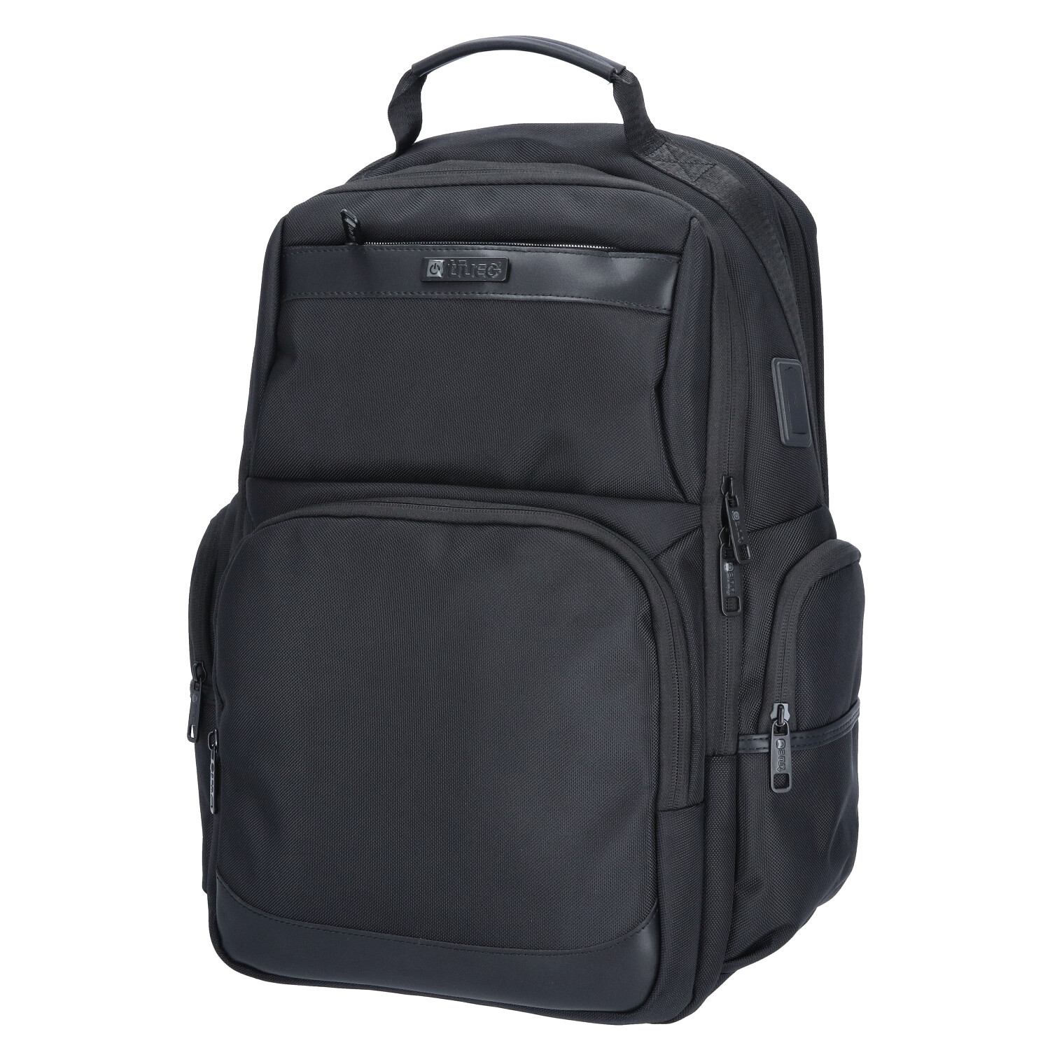 TheTrueC Laptop Rucksack Urban Line - Qamar  Black