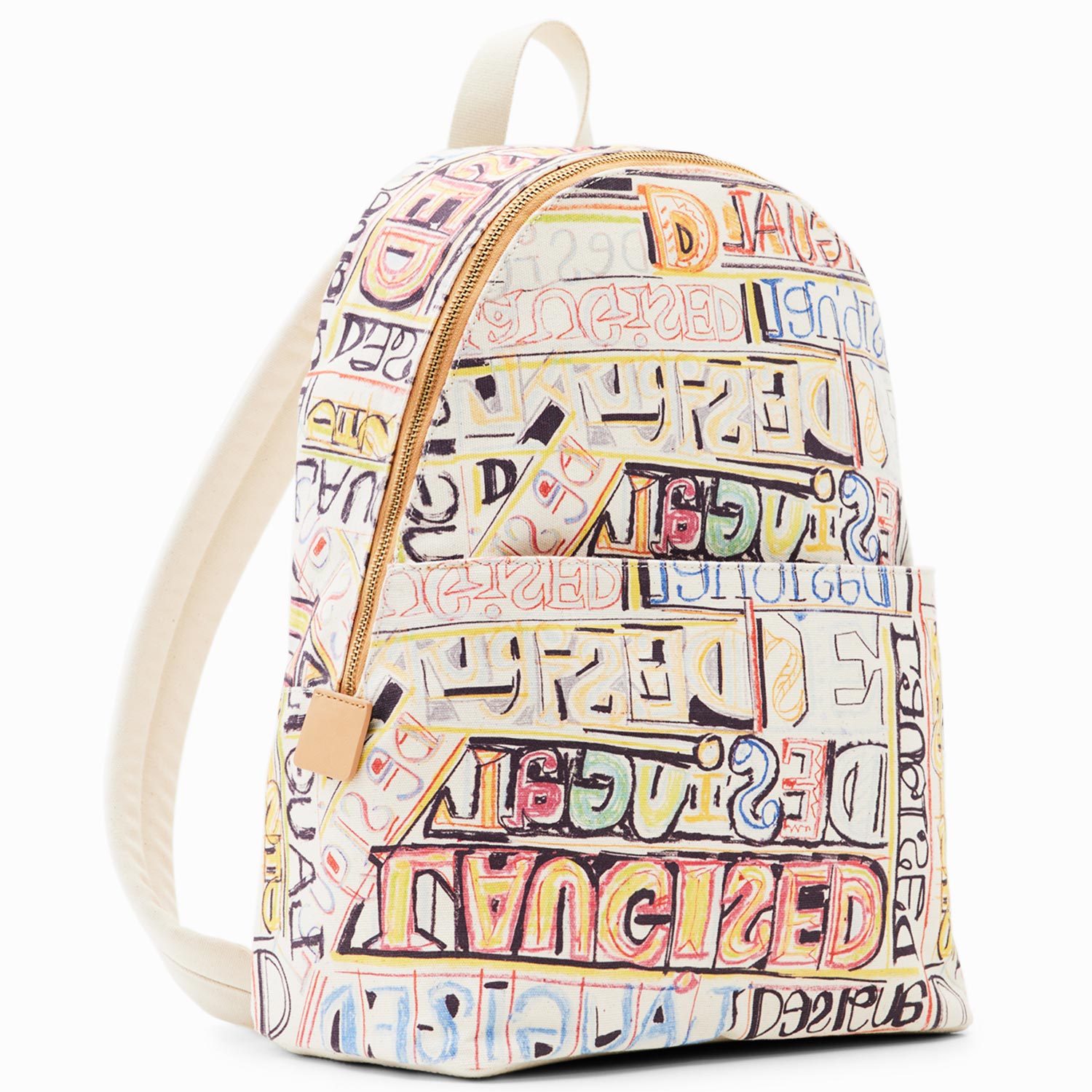 Desigual Damen Rucksack Lettering Mariscal Mombasa bunt