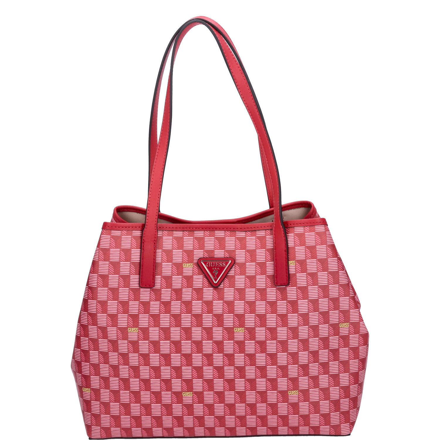 GUESS Damen Shopper Vikky Cherry Logo Abbildung 6