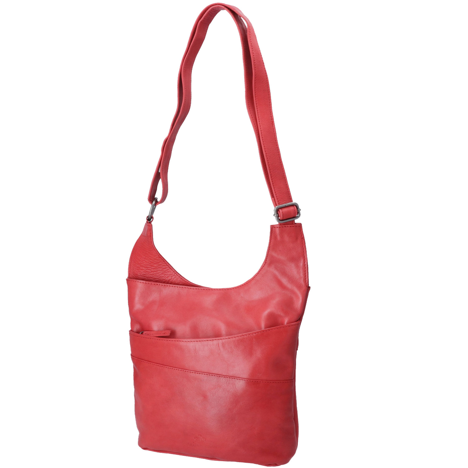 The Skandinavian Brand Lady Bag Washed Nappa - rot Abbildung 1