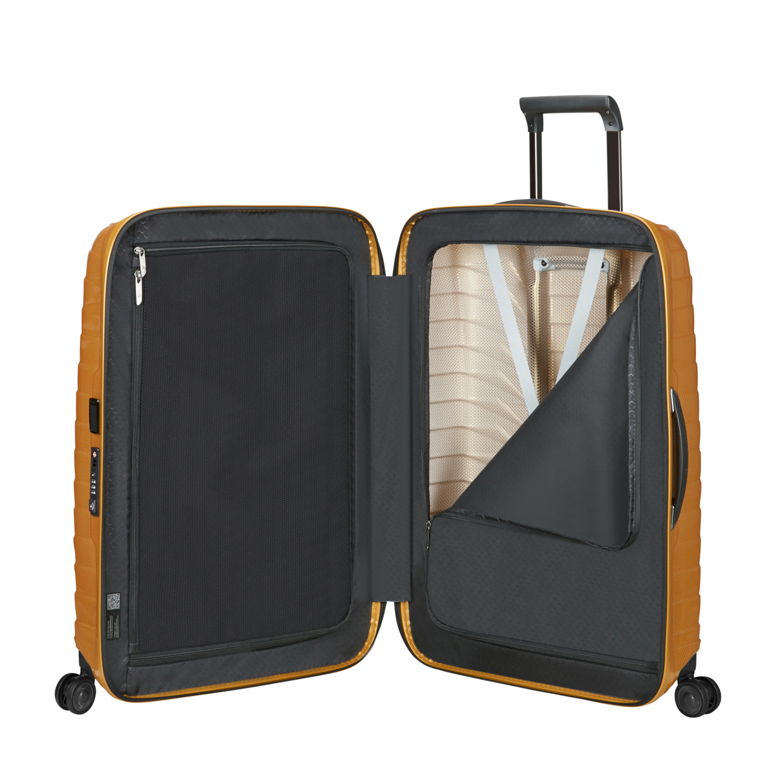 Samsonite Trolley mit 4 Rollen 69cm Proxis honey Gold Abbildung 6