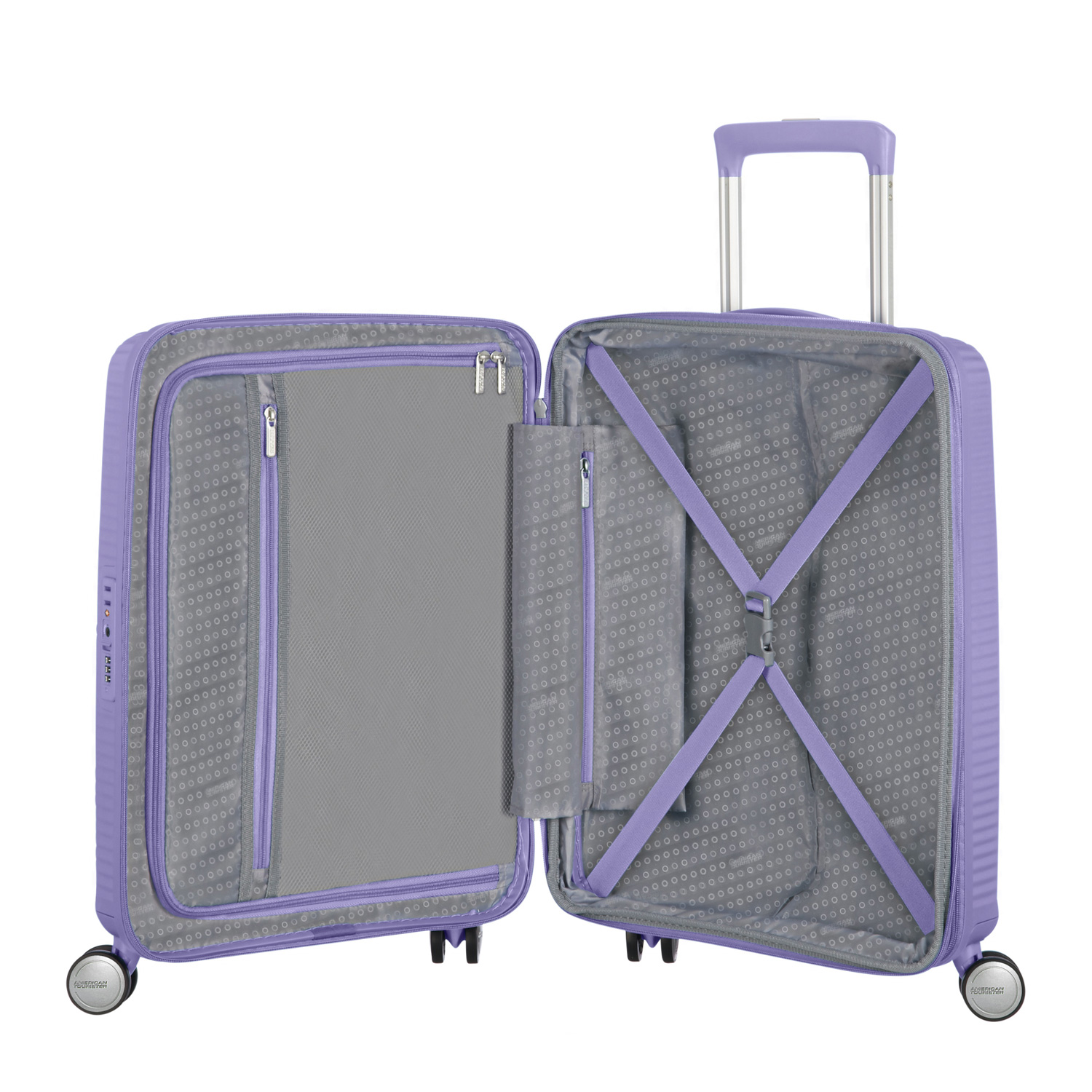 American Tourister Trolley mit 4 Rollen 77 cm Soundbox lavender Abbildung 6