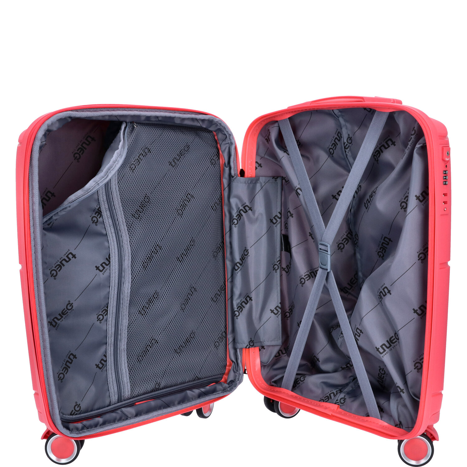 TheTrueC 4-Rad Trolley 55cm Valencia coral red Abbildung 8