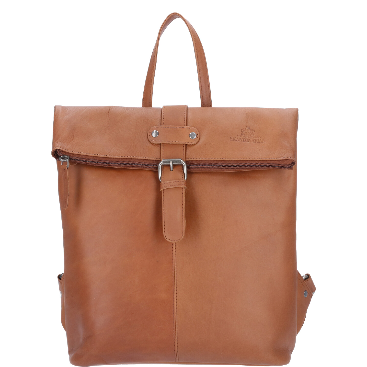 The Skandinavian Brand Leder Rucksack Hunter - Cognac Abbildung 2