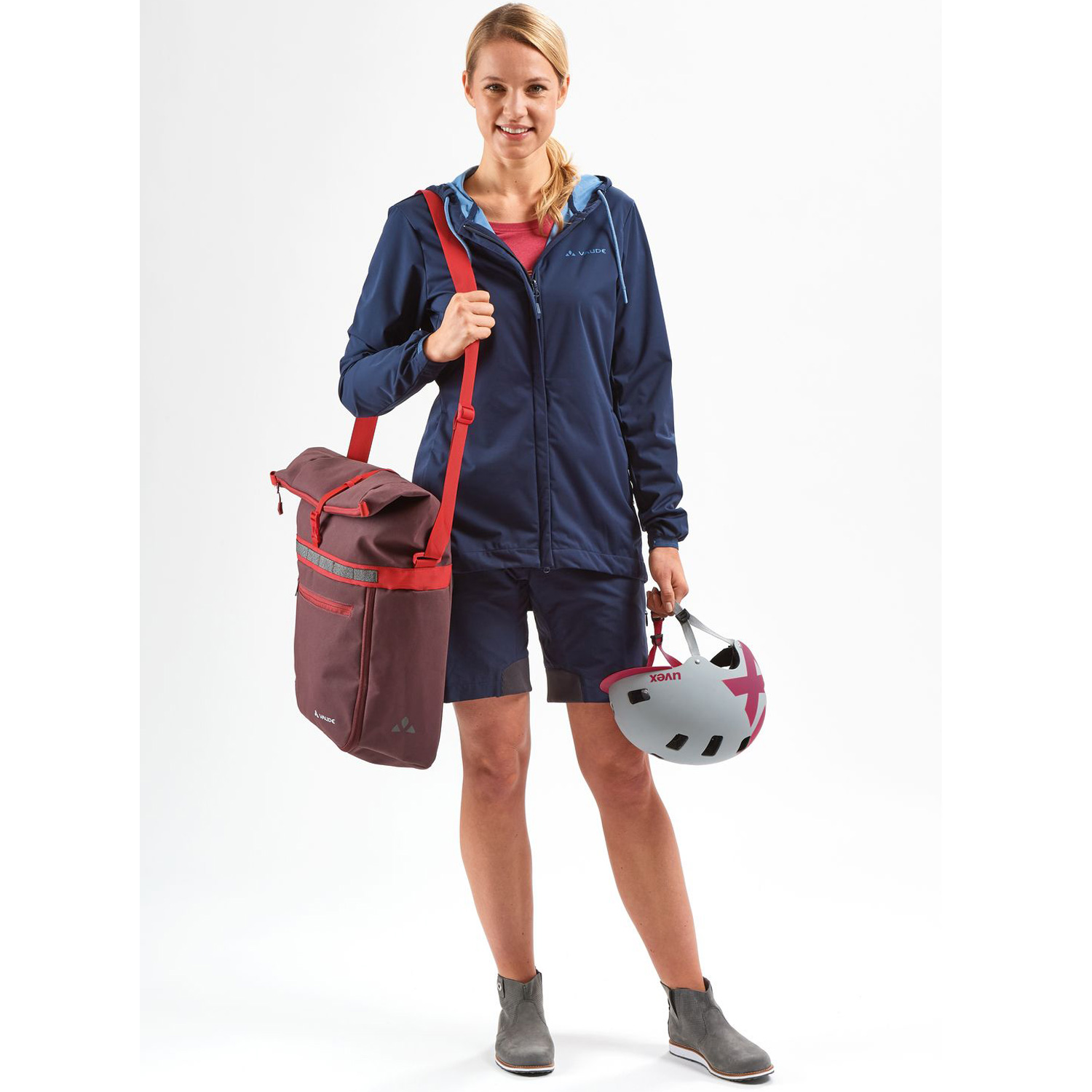 Vaude Fahrrad/-Umhängetasche ShopAir Back dusty forest Abbildung 5 Vaude Fahrrad/-Umhängetasche ShopAir Back dusty forest Abbildung 5