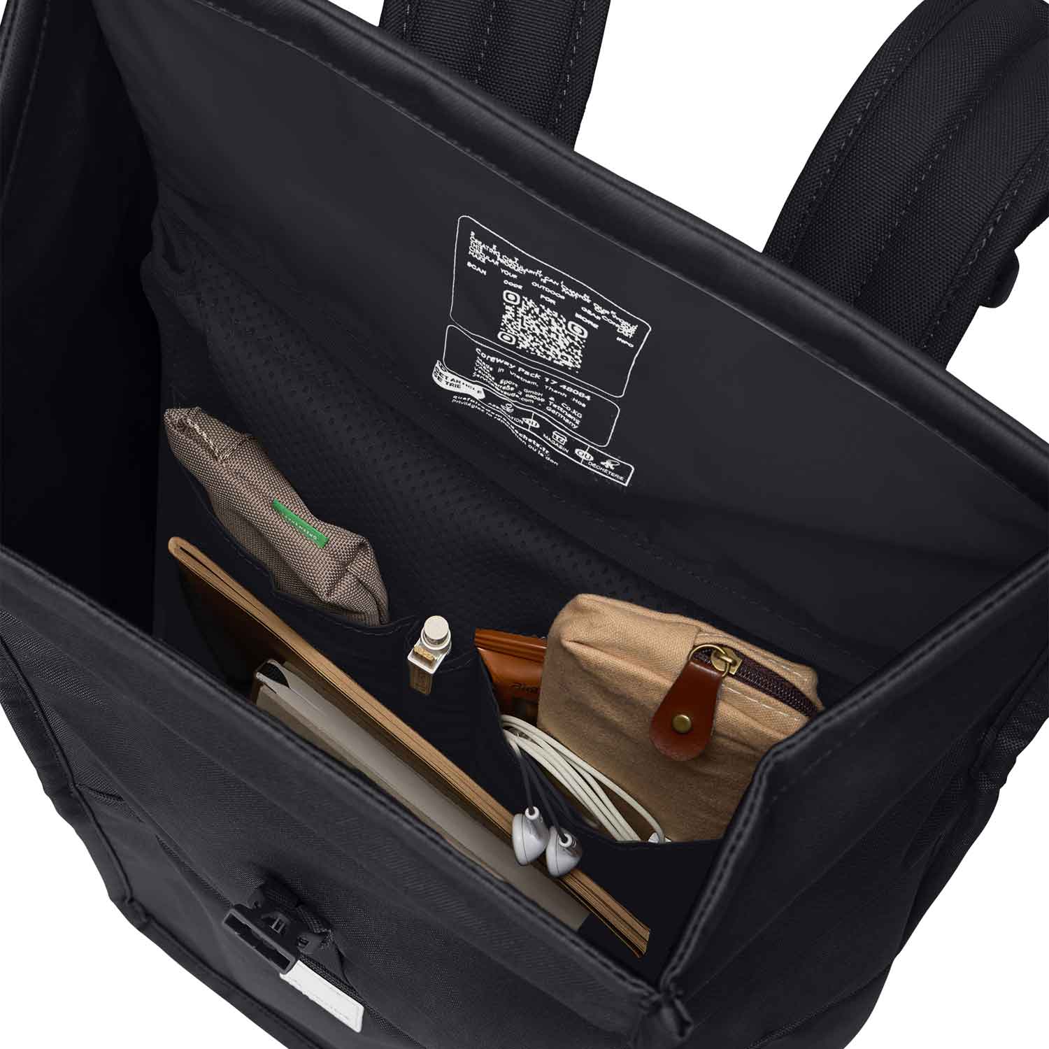 Vaude Rucksack Coreway Pack 20 Black Abbildung 5