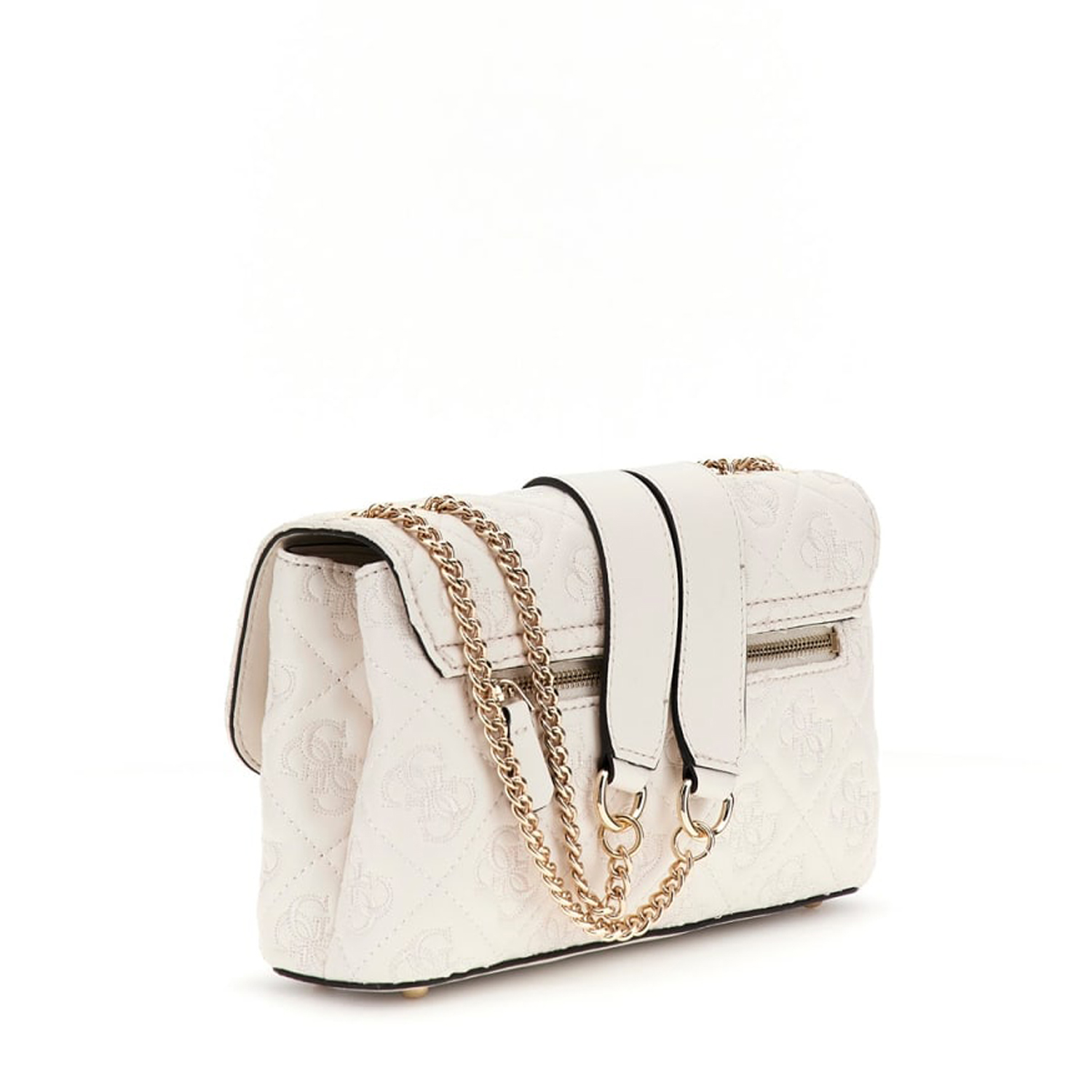 GUESS Schultertasche Adelasia off white Abbildung 2