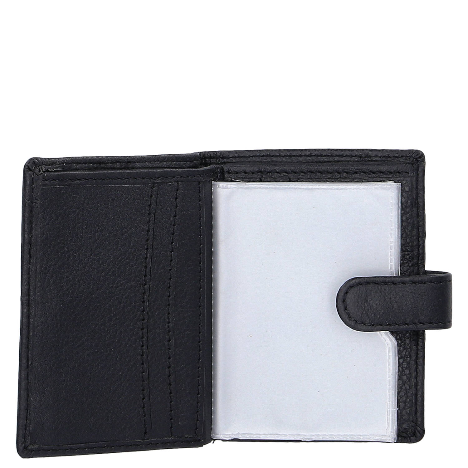 The Skandinavian Brand Leder Kreditkartenetui  schwarz Abbildung 4