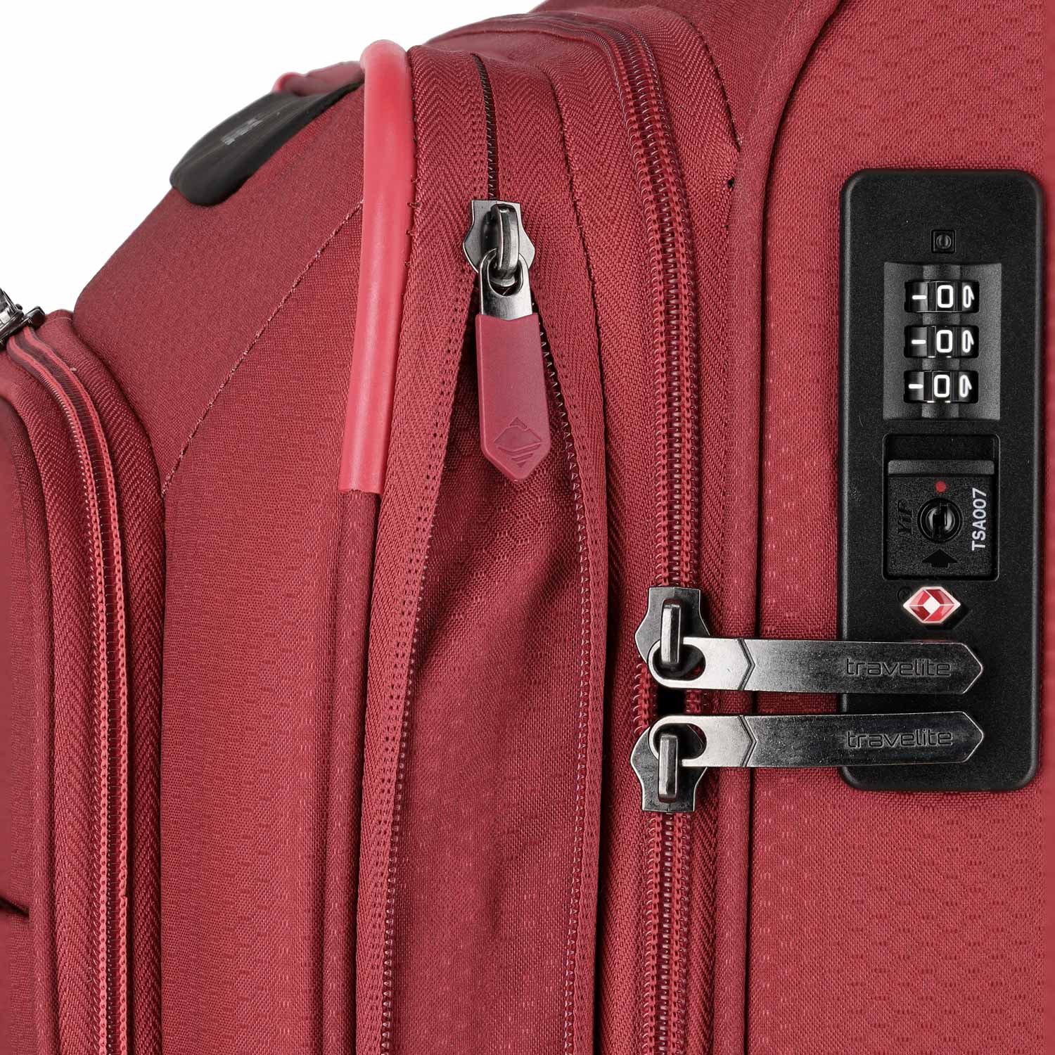 Travelite 4-Rollen Koffer M Skaii Abendrot Abbildung 6