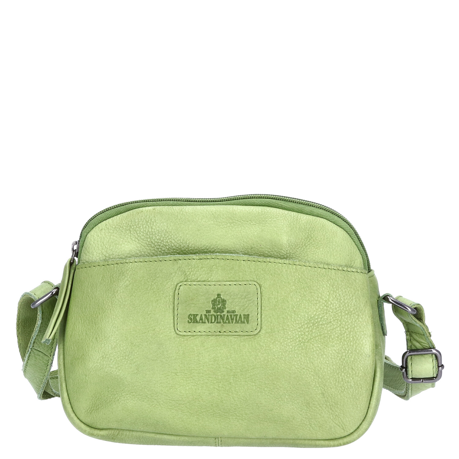 The Skandinavian Brand Damen Leder Umhängetasche - Green Abbildung 4