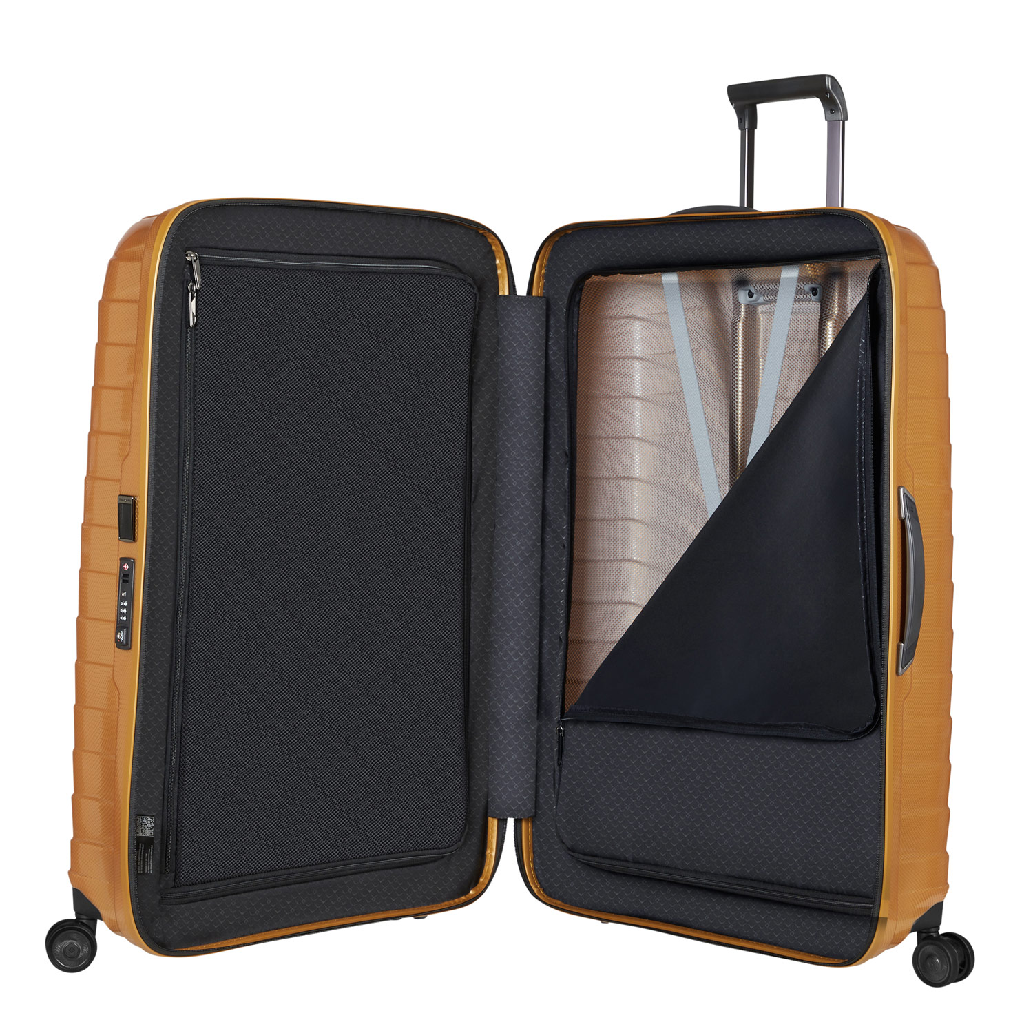 Samsonite Trolley mit 4 Rollen 86cm Proxis honey Gold Abbildung 6