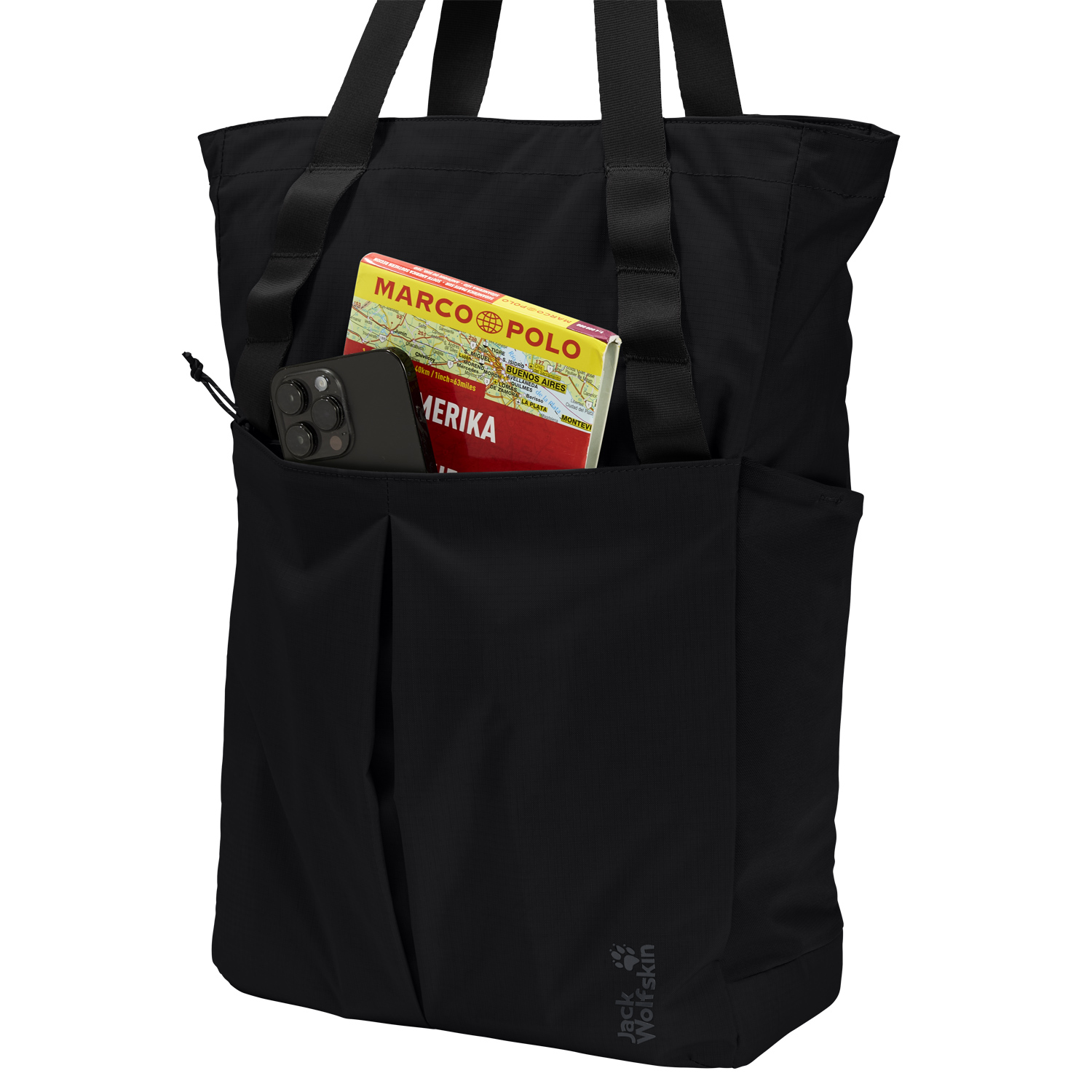 Jack Wolfskin Umhängetasche/Rucksack ZOYA 2in1 Black Abbildung 4