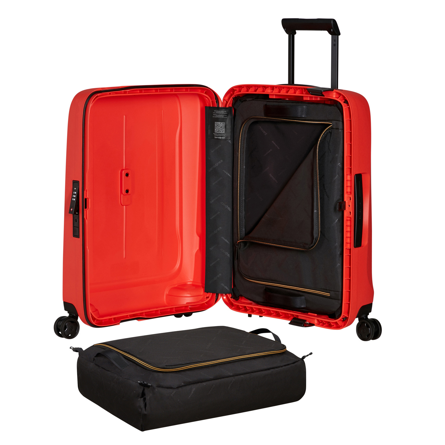 Samsonite Trolley mit 4 Rollen 55cm Essens lava Abbildung 7