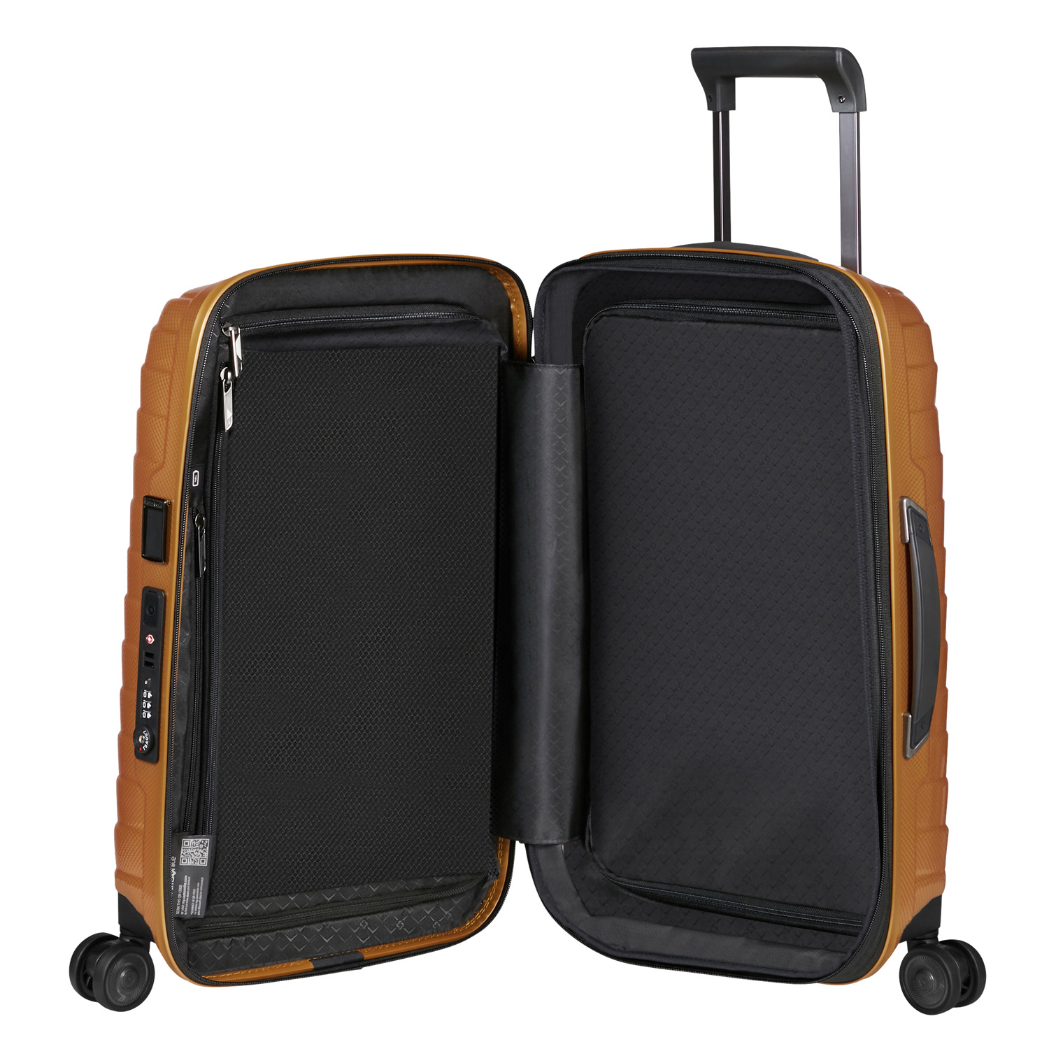 Samsonite Trolley mit 4 Rollen 55cm EXP.SLIM Proxis honey Gold Abbildung 6