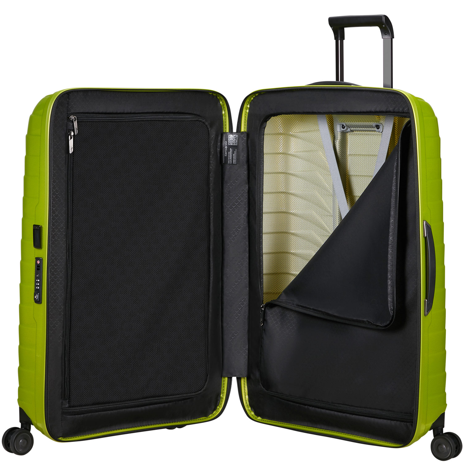 Samsonite Trolley mit 4 Rollen 81cm Proxis lime Abbildung 5