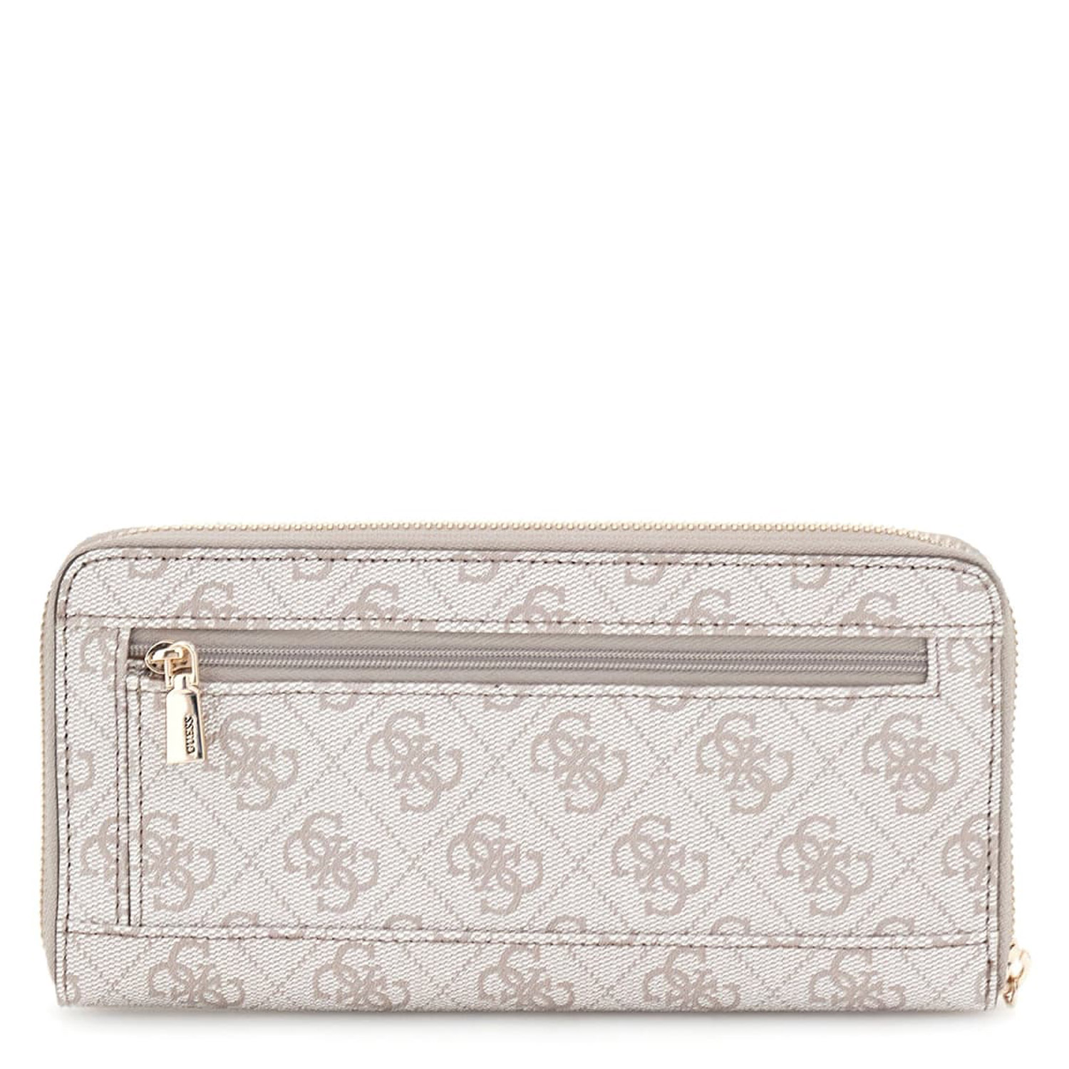 GUESS Damen Geldbörse Zamira Dark Taupe Logo Abbildung 2