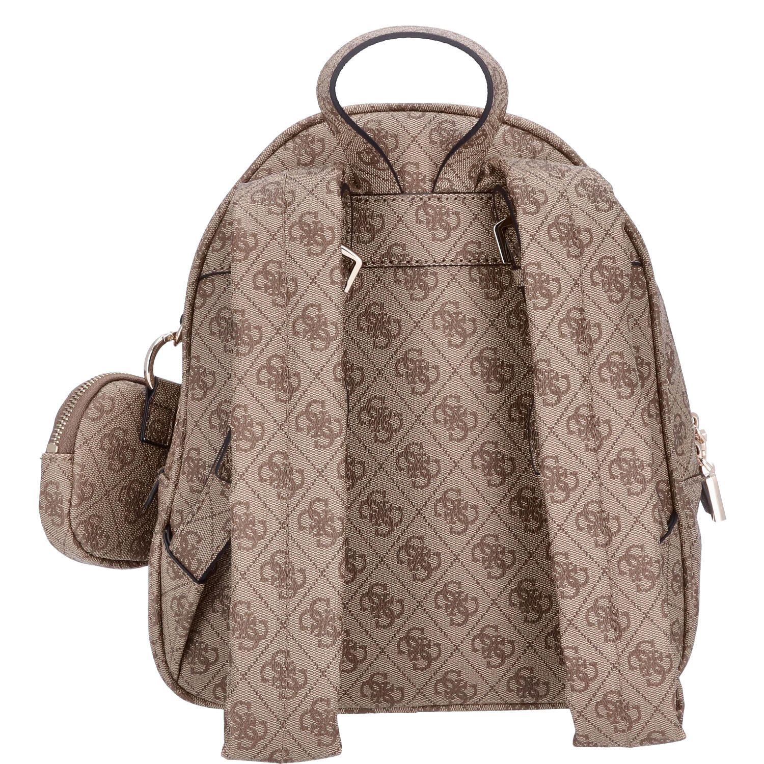 GUESS Damen Rucksack Power Play Latte Logo Abbildung 2