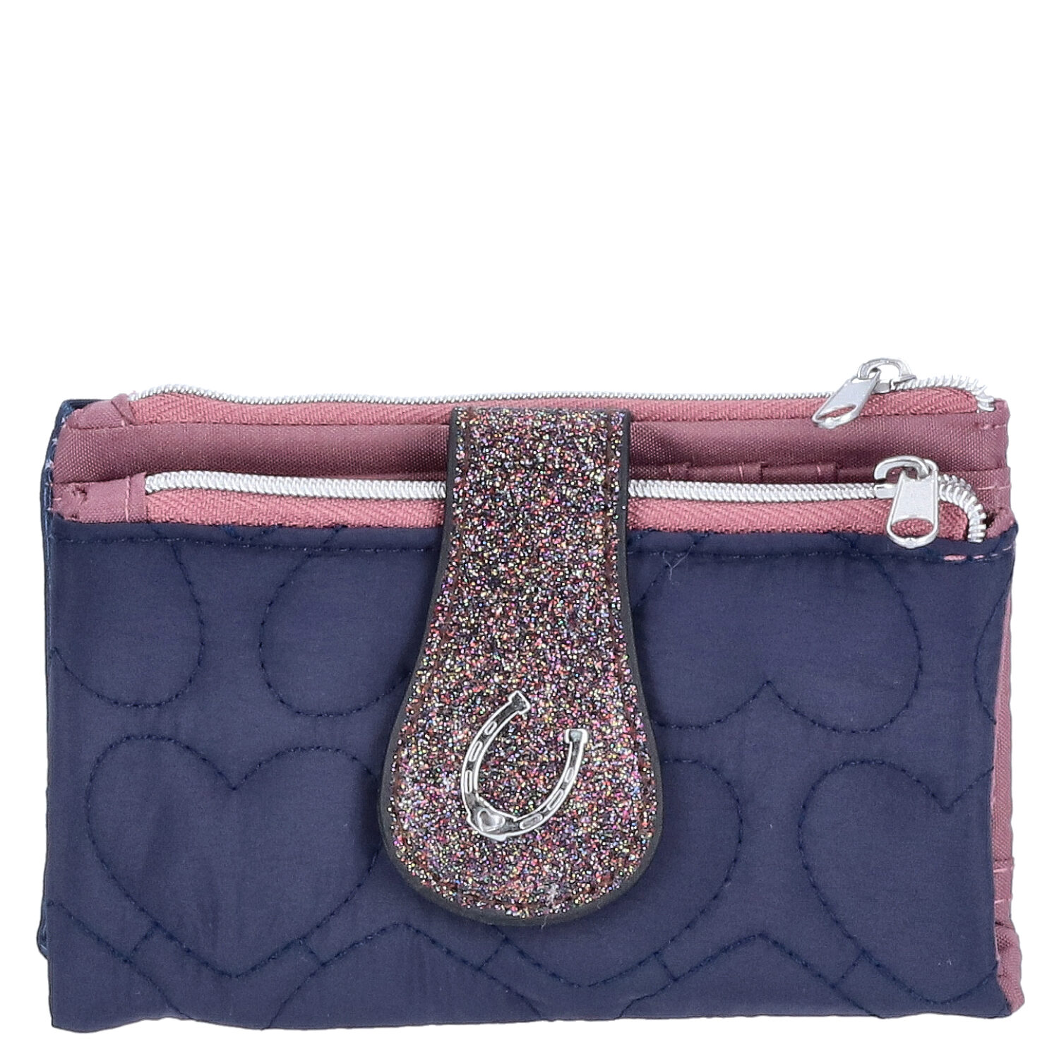 Depesche Portemonnaie mit Herzsteppung Miss Melody GLITTER HORSE 69-navy Abbildung 2 Depesche Portemonnaie mit Herzsteppung Miss Melody GLITTER HORSE 69-navy Abbildung 2