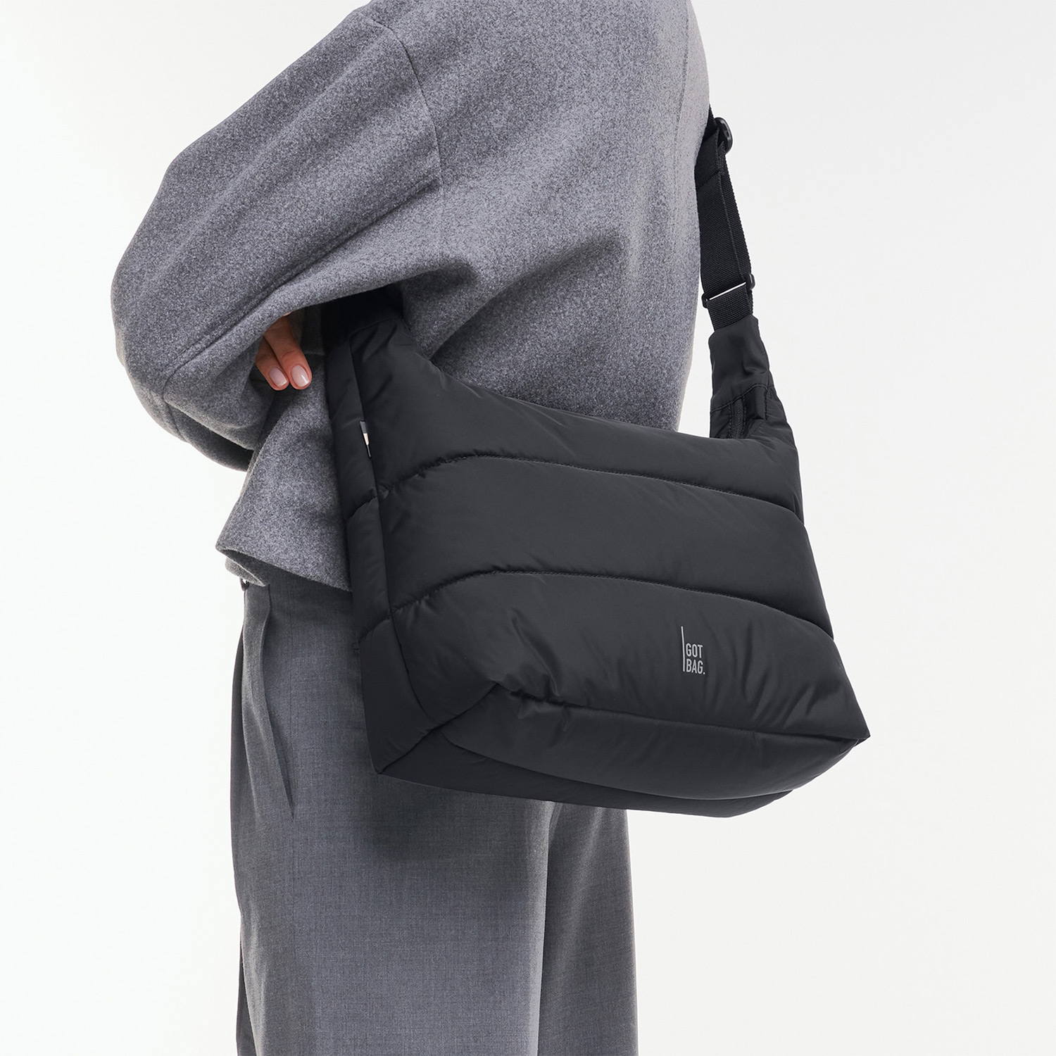 Got Bag Tasche Puffer Square Bag Large monochrome black Abbildung 7 Got Bag Tasche Puffer Square Bag Large monochrome black Abbildung 7