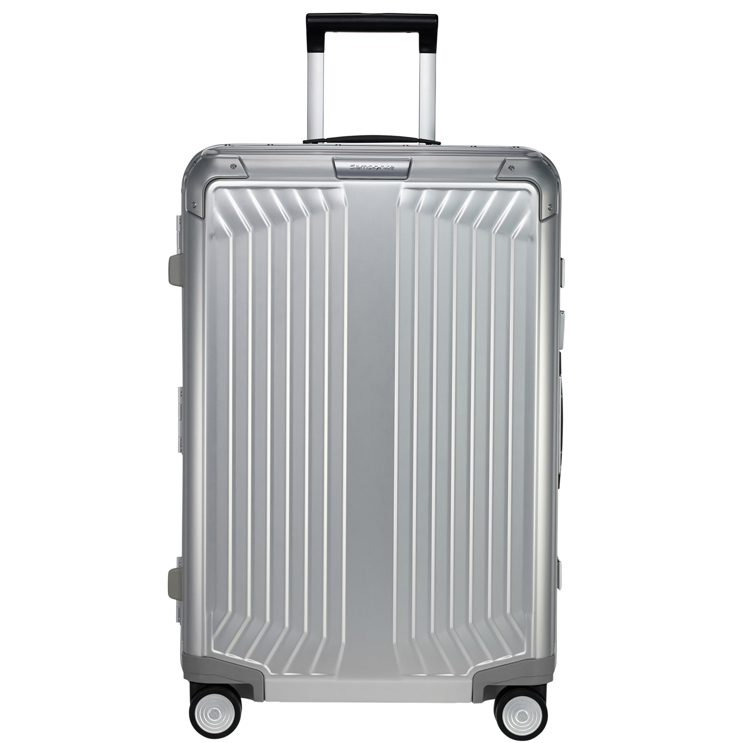 Samsonite Trolley mit 4 Rollen 69cm Lite-Box Aluminium silber Abbildung 10