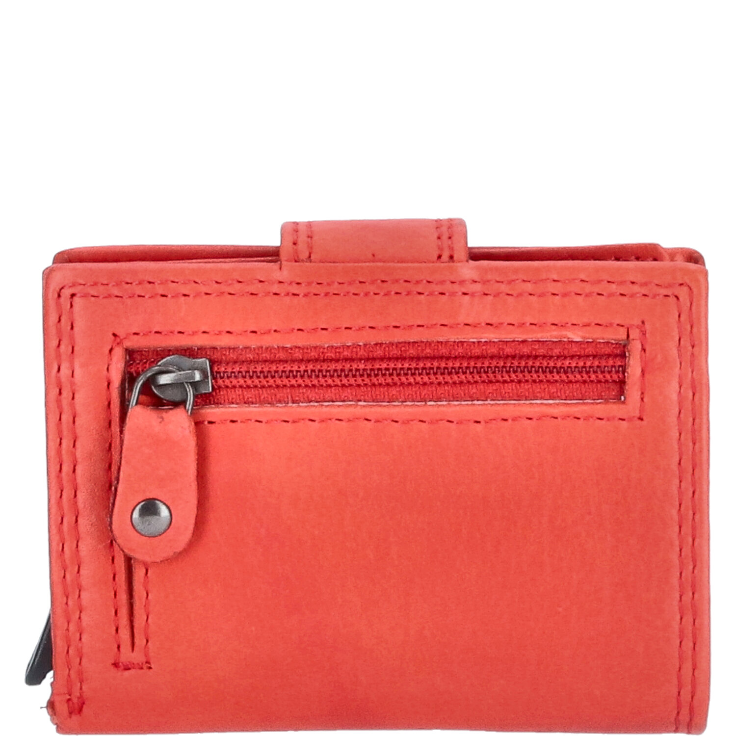 The Skandinavian Brand Kreditkarten Etui Leder  rot Abbildung 2