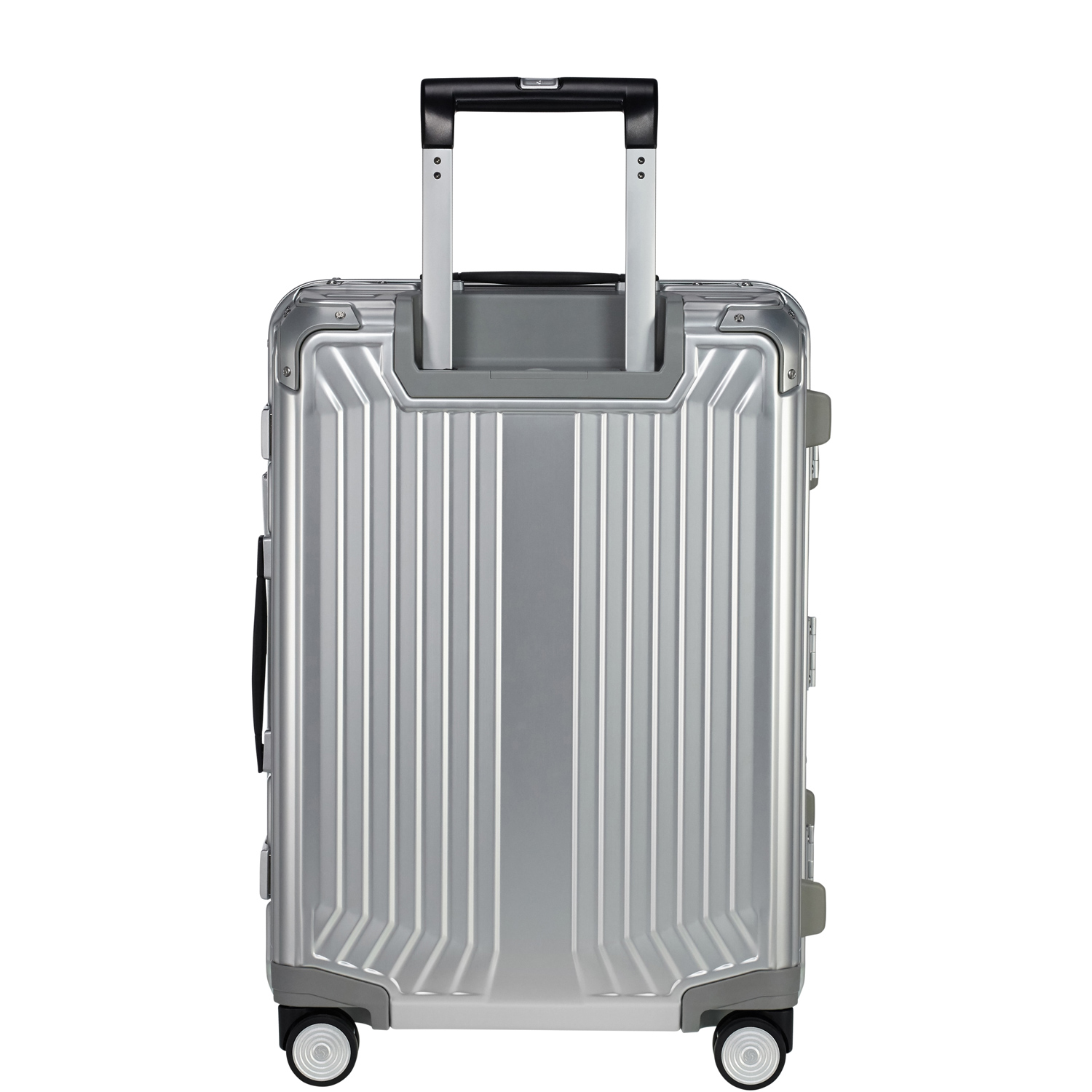 Samsonite Trolley mit 4 Rollen 55cm Lite-Box Aluminium silber Abbildung 2