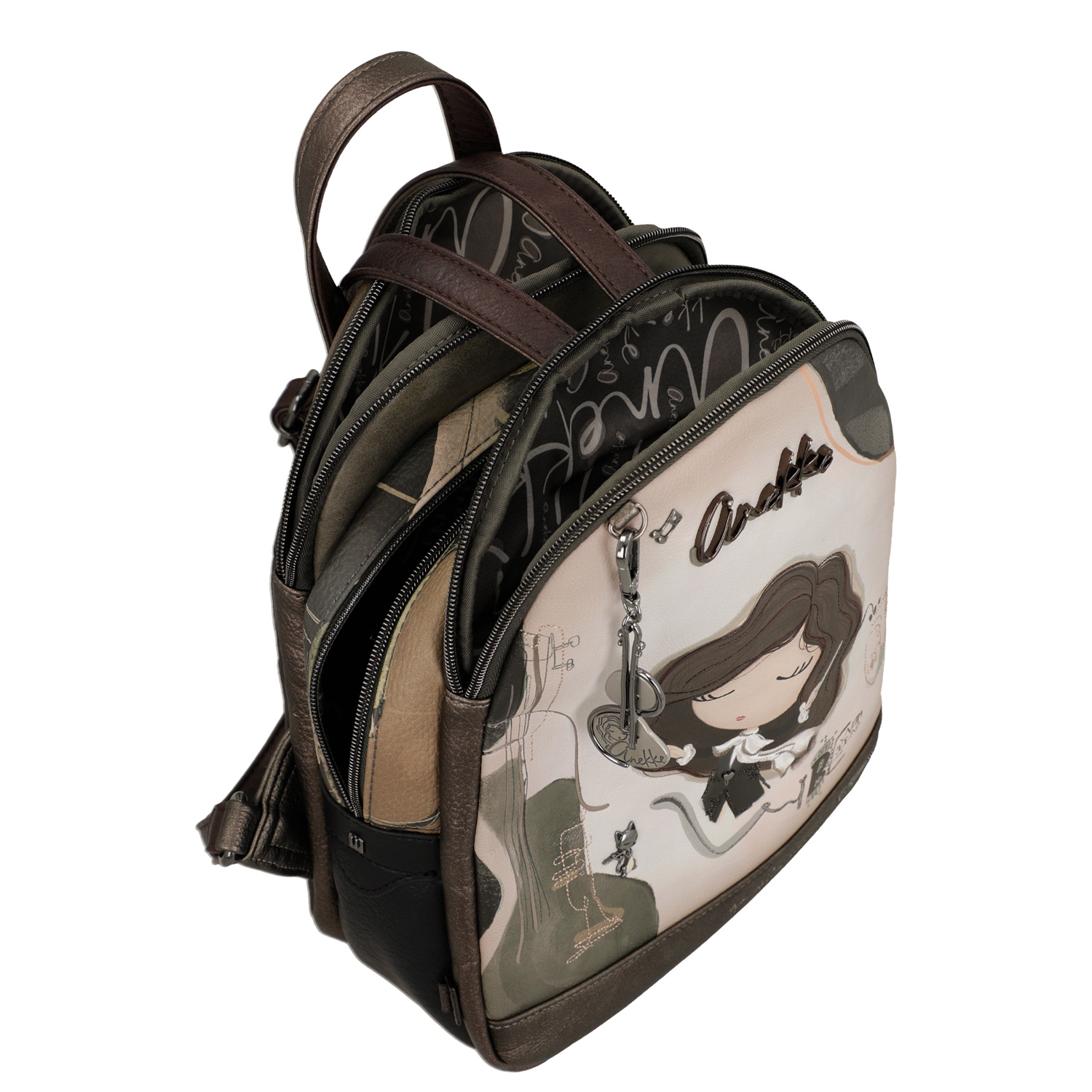Anekke Damen Rucksack Mochila multicolor Abbildung 5