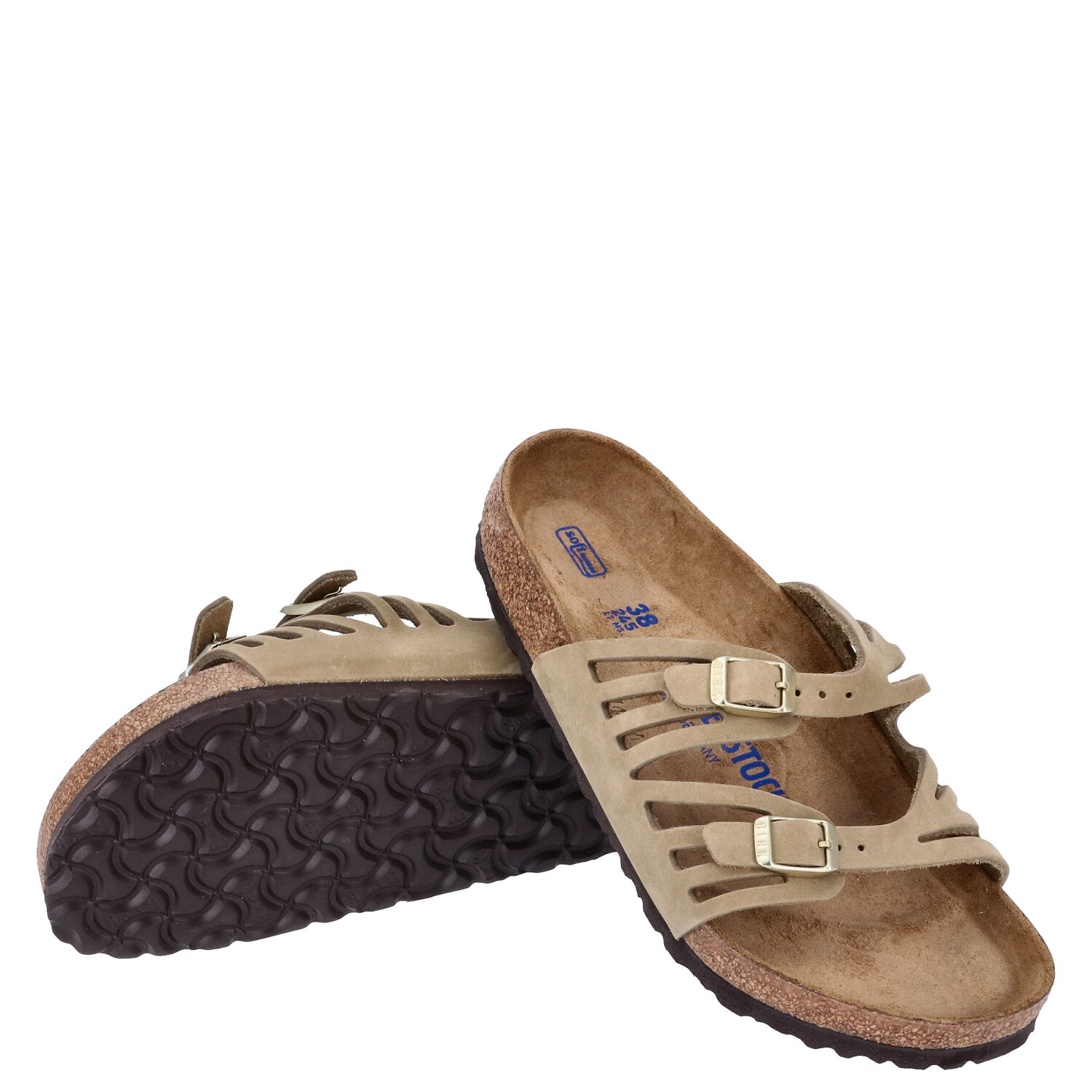 Birkenstock Sandalen Größe 38 Granada Faded khaki  