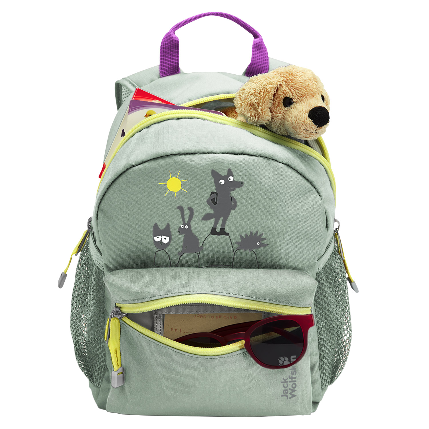 Jack Wolfskin Kinderrucksack Little Scout 10 Green zinnia Abbildung 6