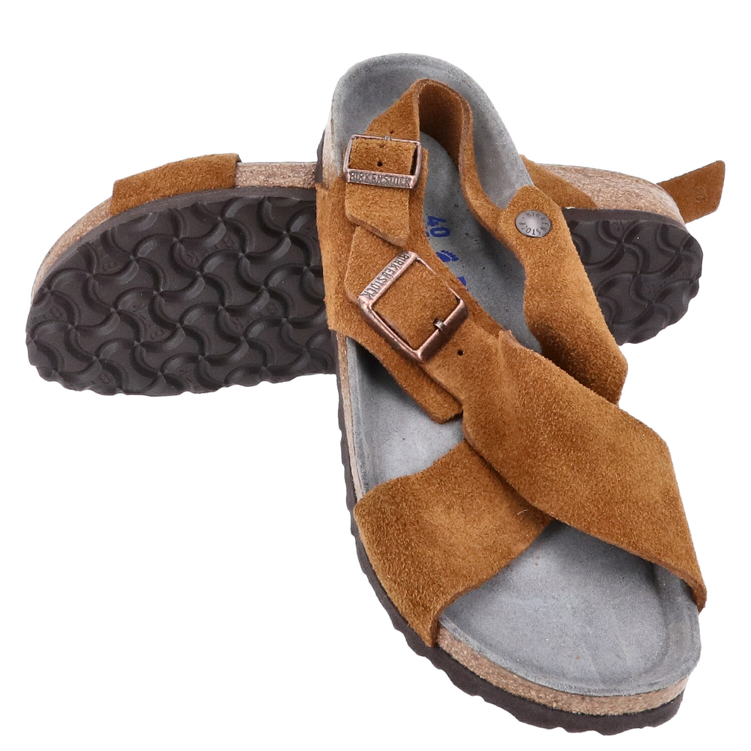 Birkenstock Sandalen Größe 40 Tulum SFB Mink   Abbildung 1