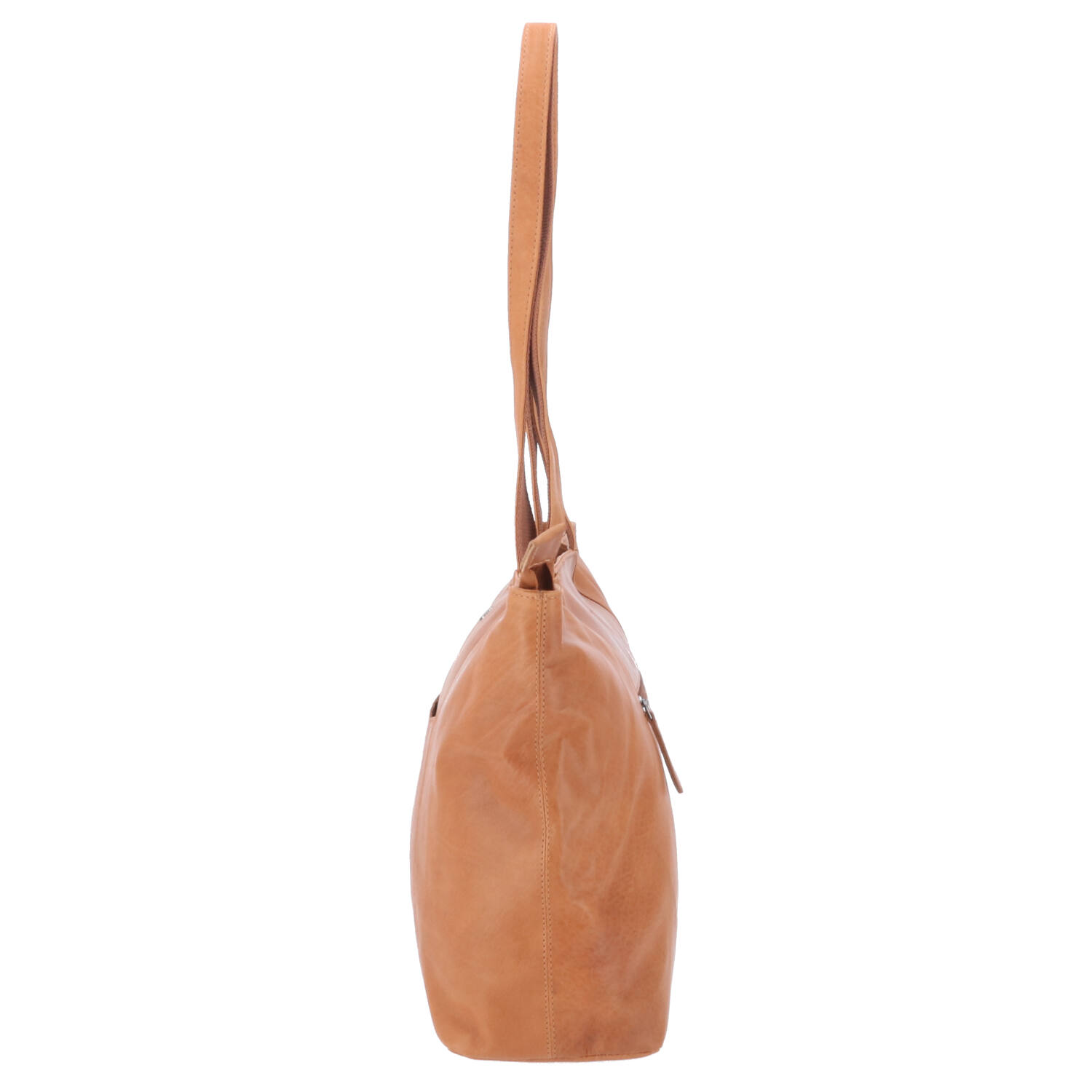 The Skandinavian Brand Damenshopper Leder - Cognac Abbildung 5