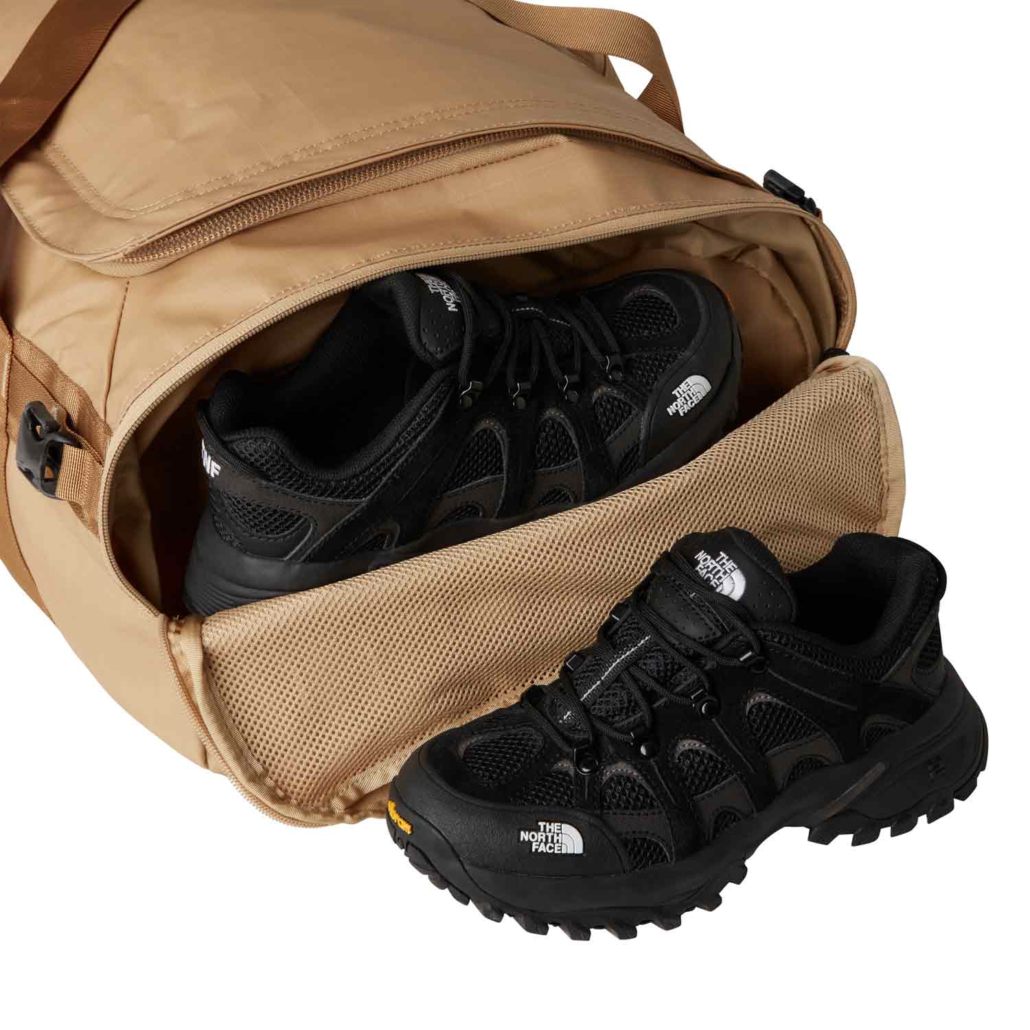 The North Face Reisetasche 62 L VOYAGER DUFFEL Khaki Stone/Utility Bro Abbildung 6