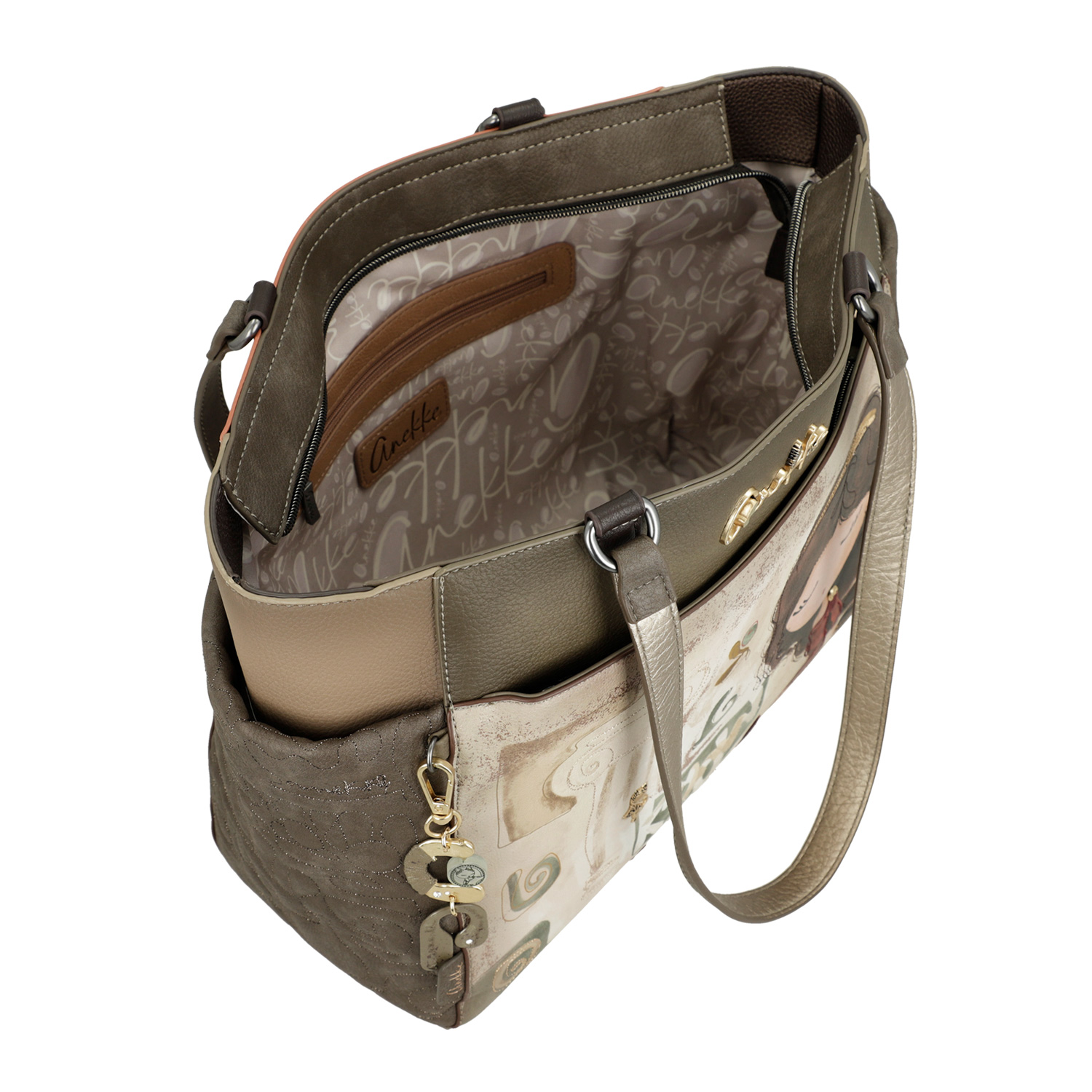 Anekke Damen Schultertasche Bolso De Hombro multicolour Abbildung 5