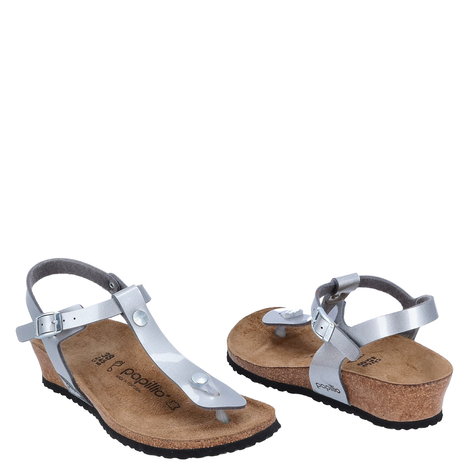 papillio Damenschuhe Größe 38 Ashley Metallic silver   Abbildung 2