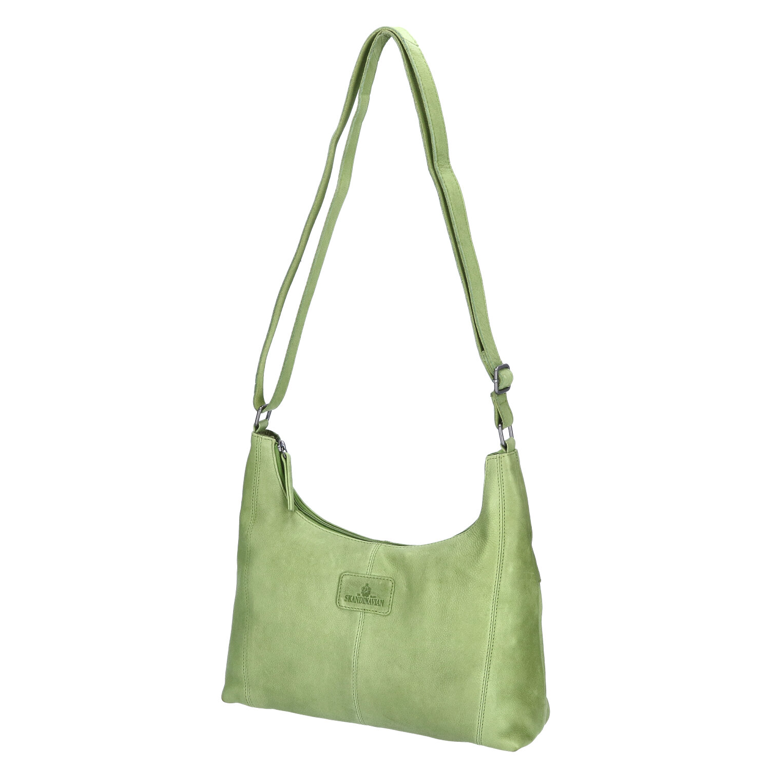 The Skandinavian Brand Leder Umhängetasche  Green Abbildung 5