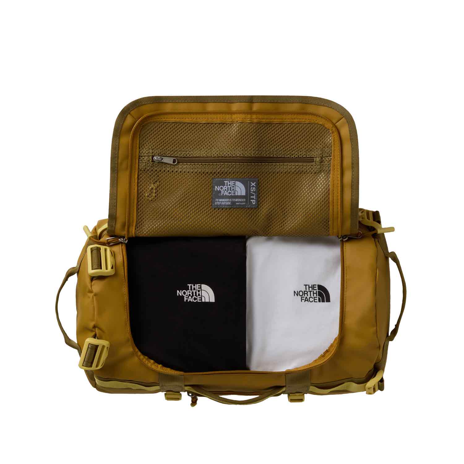 The North Face Reisetasche/Rucksack Base Camp Duffel XS Golden Tan/Cedar/Honeye Abbildung 4