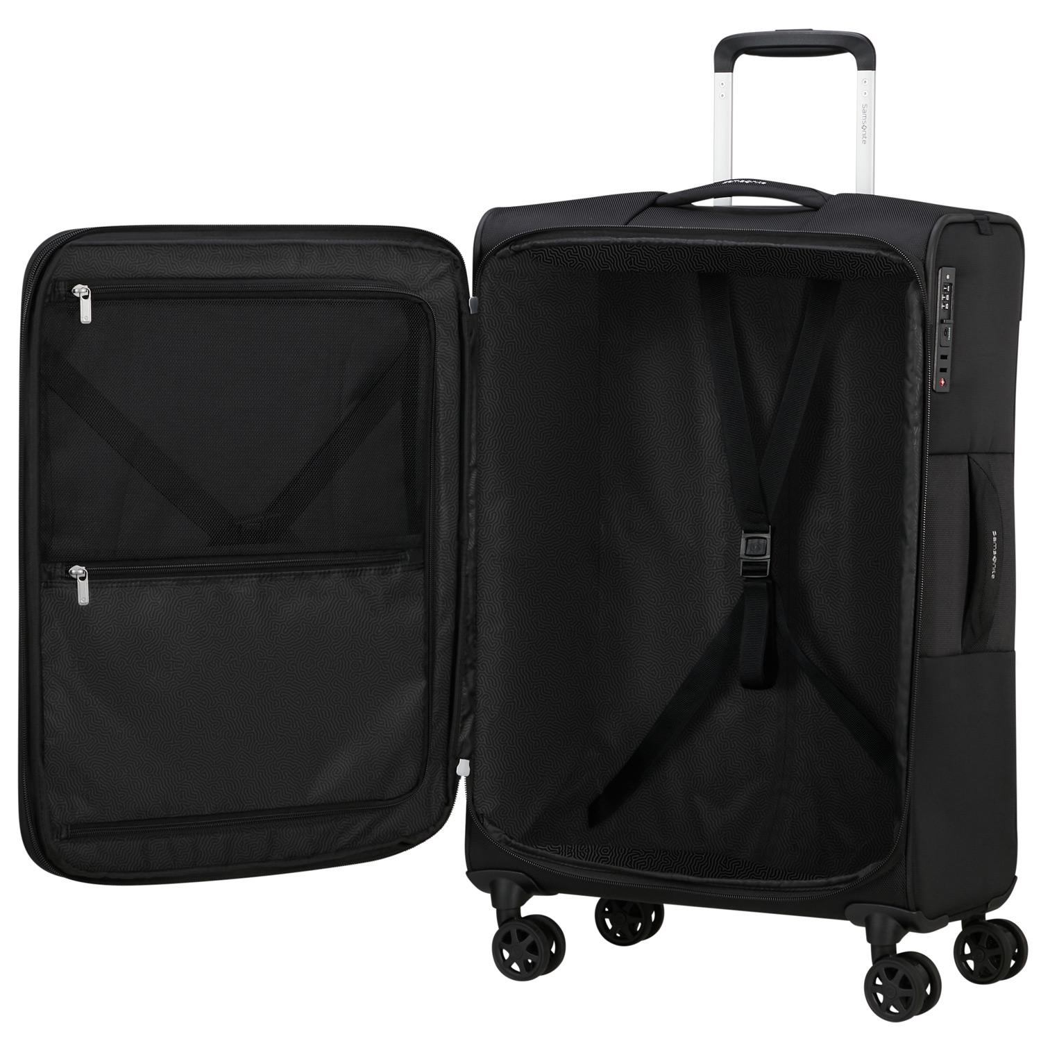 Samsonite 4-Rad Trolley 78cm Urbify Black Abbildung 6