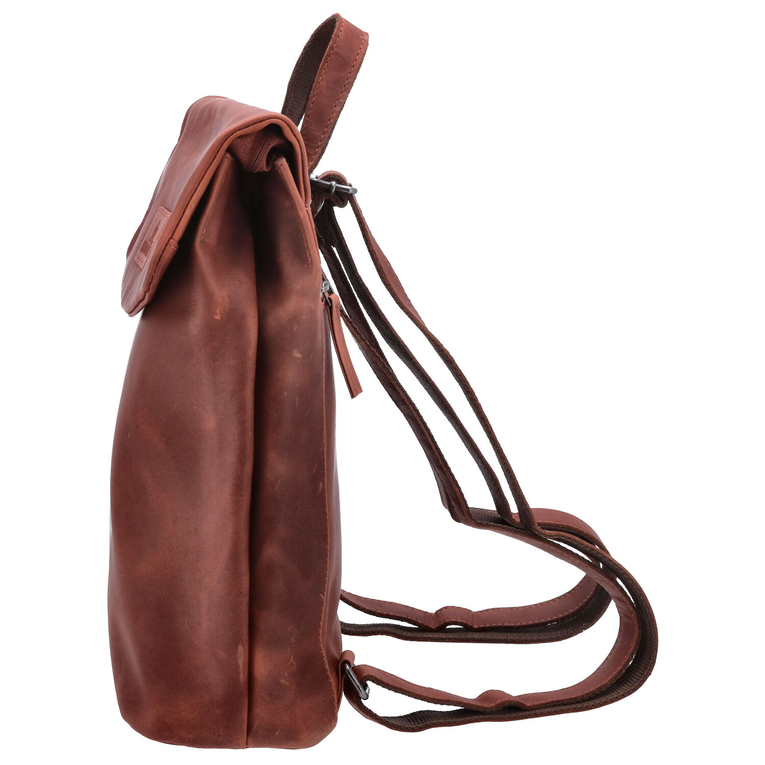 The Skandinavian Brand Leder Rucksack - Cognac Abbildung 3