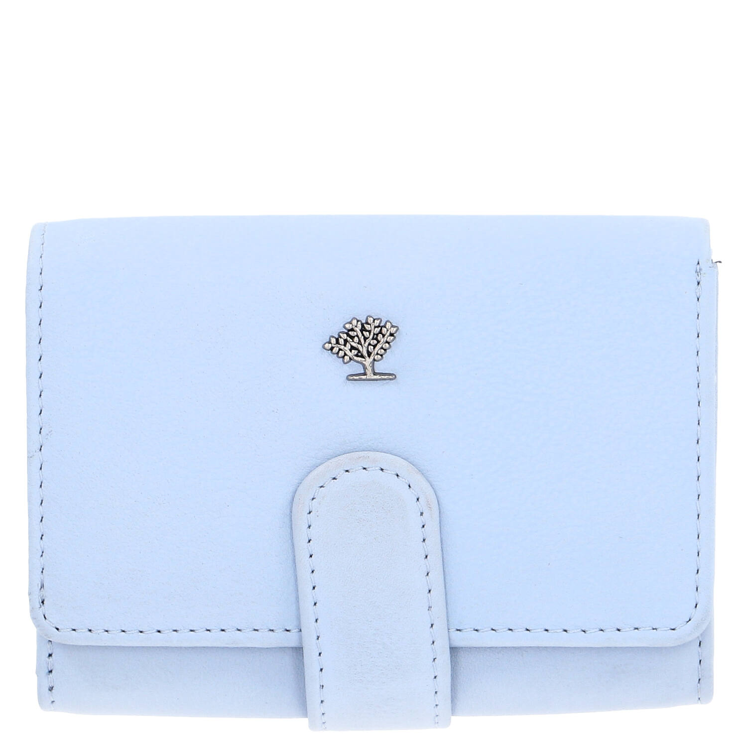 The Skandinavian Brand Damenbörse Leder - light blue Abbildung 1
