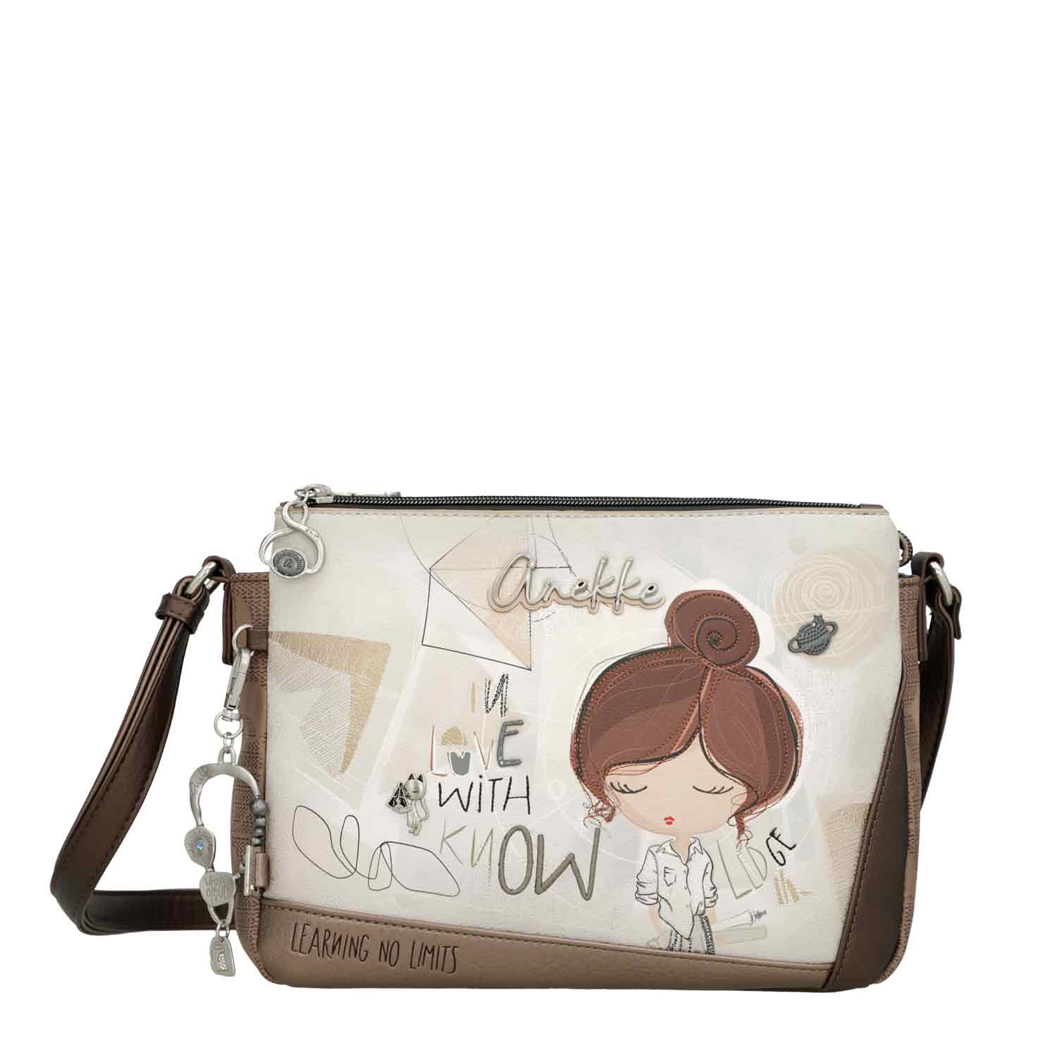 Anekke Damen Umhängetasche Bolso Bandolera multicolour Abbildung 1